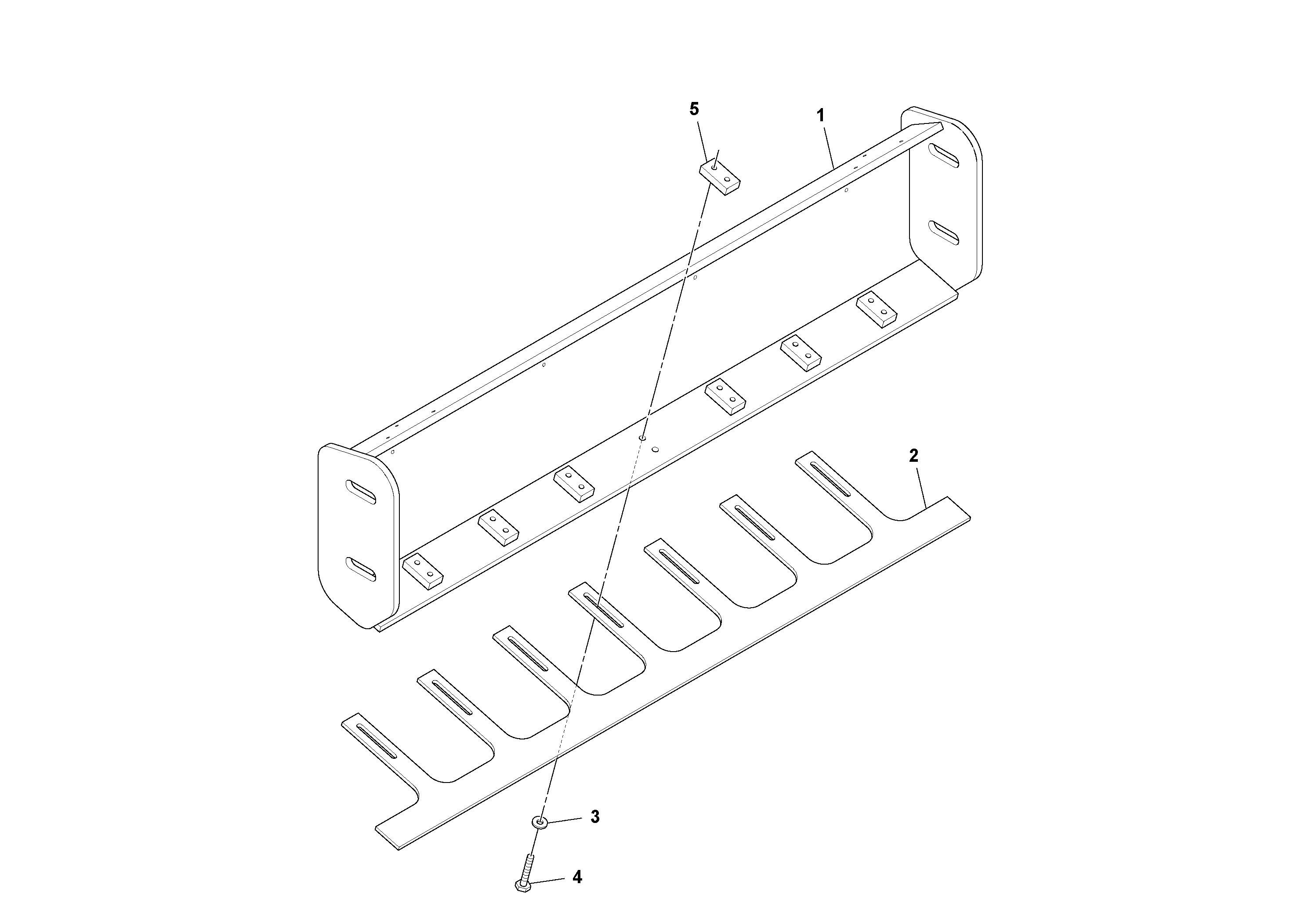 Схема запчастей Volvo SD115D/SD115F S/N 23273 - - 68533 Premium Scraper Installation 