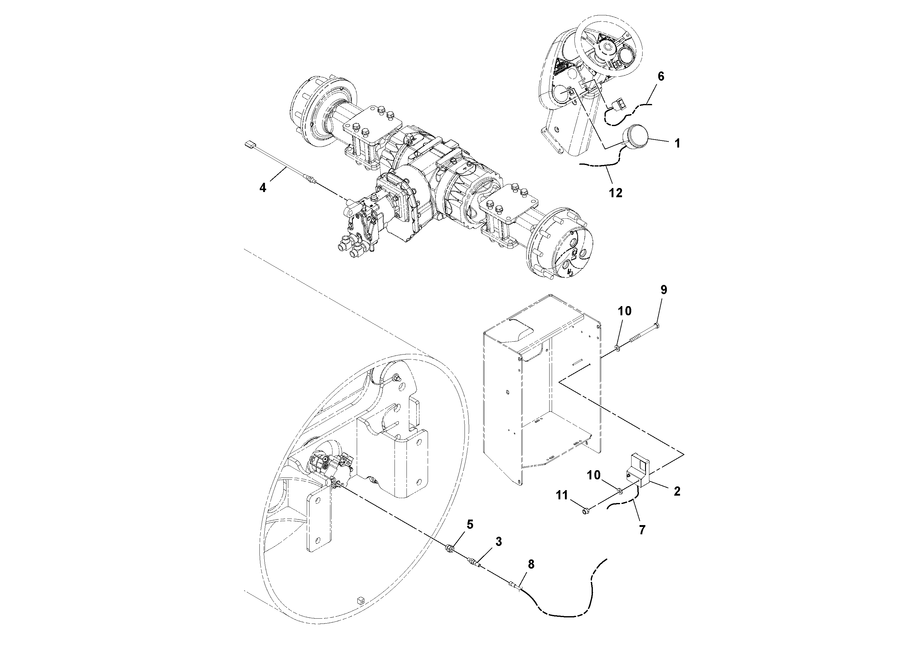 Схема запчастей Volvo SD115D/SD115F S/N 23273 - - 74568 Impactometer/autovibration Gauge Installation 
