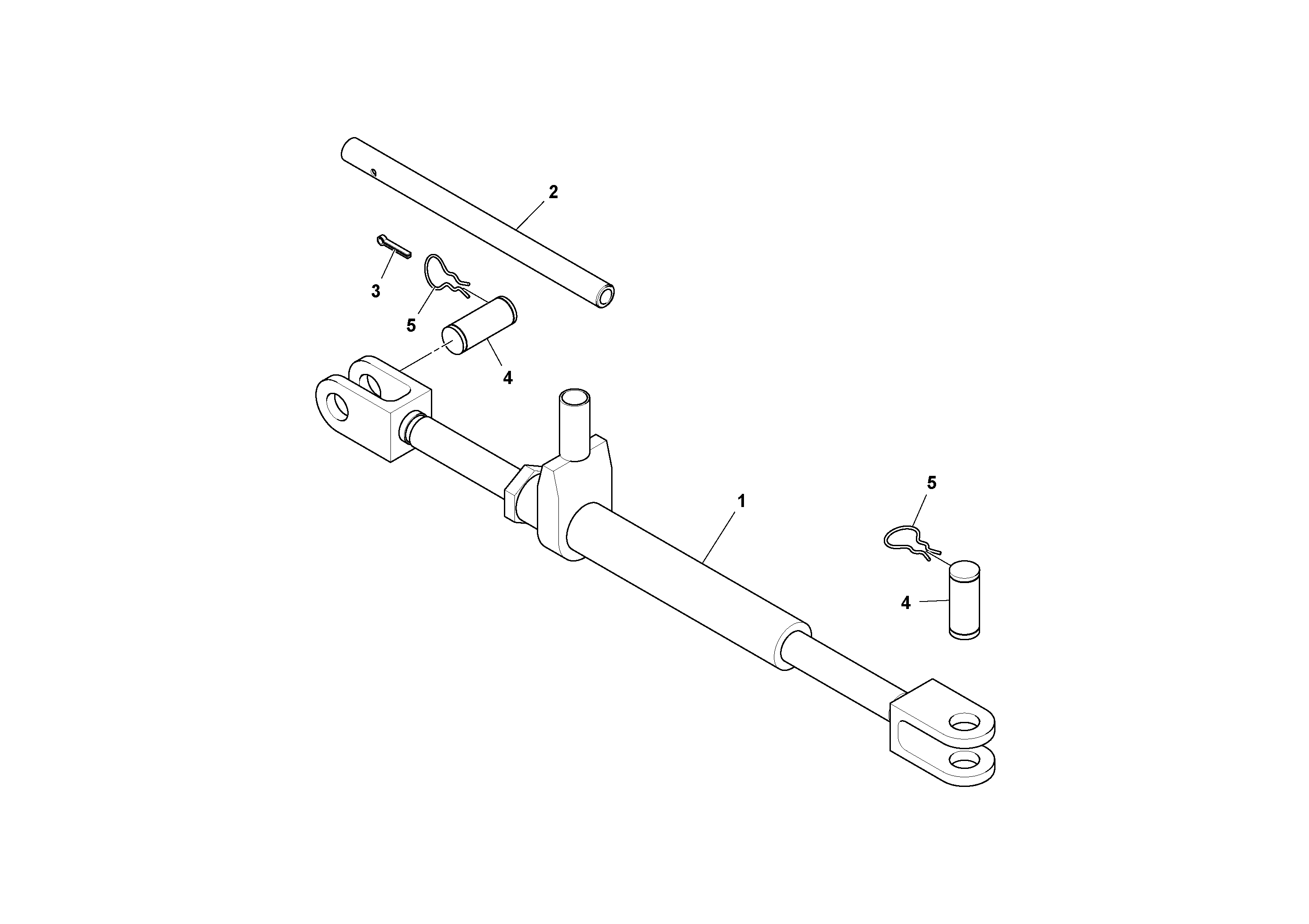 Схема запчастей Volvo SD130D/DX/F S/N 600012 - - 83111 Ratchet Jack 
