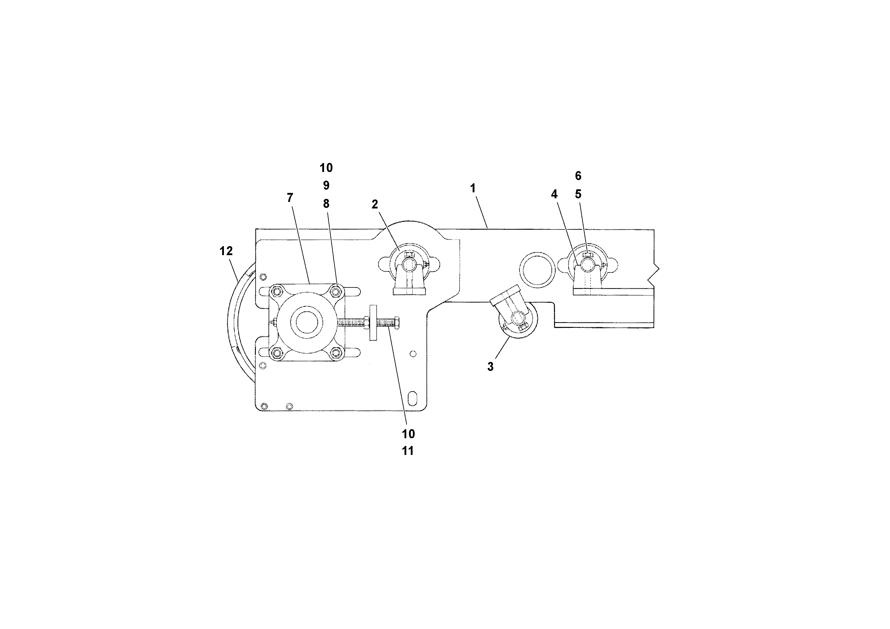 Схема запчастей Volvo RW100A S/N 196960 - - 100572 Conveyor Assembly 