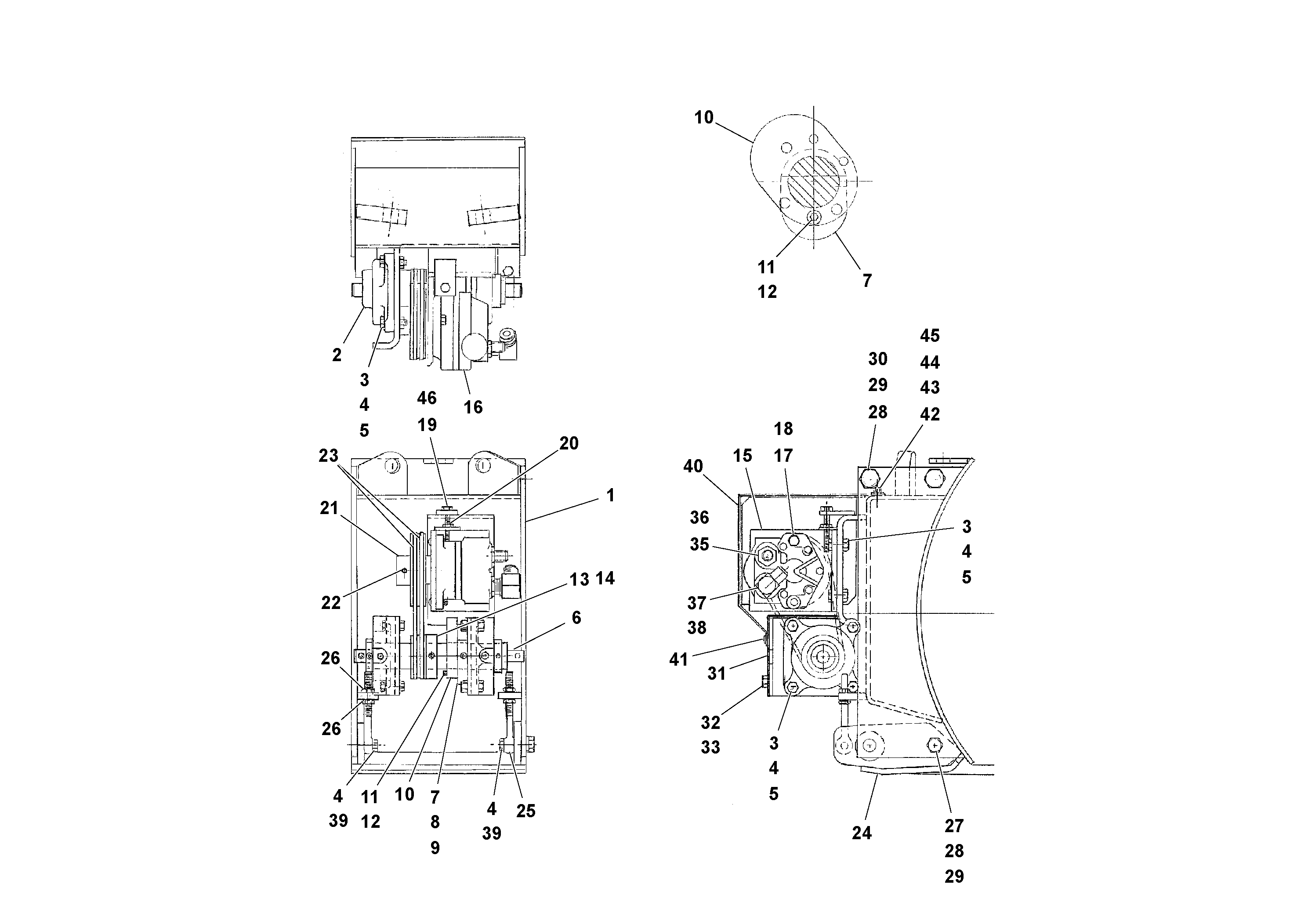 Схема запчастей Volvo RW100A S/N 196960 - - 91679 Screed Strike-off Assembly 