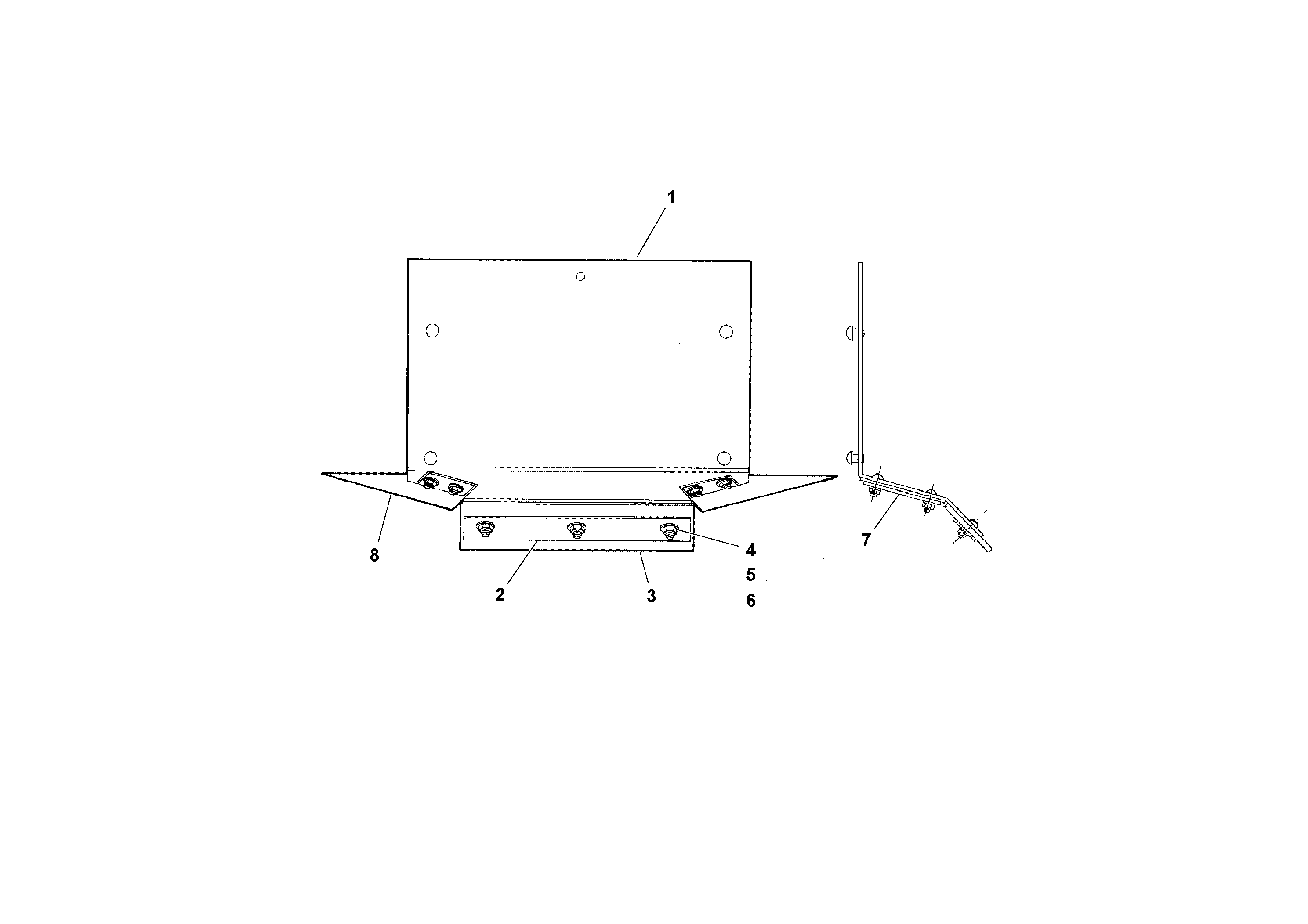 Схема запчастей Volvo RW100A S/N 196960 - - 94455 Wiper Assembly 