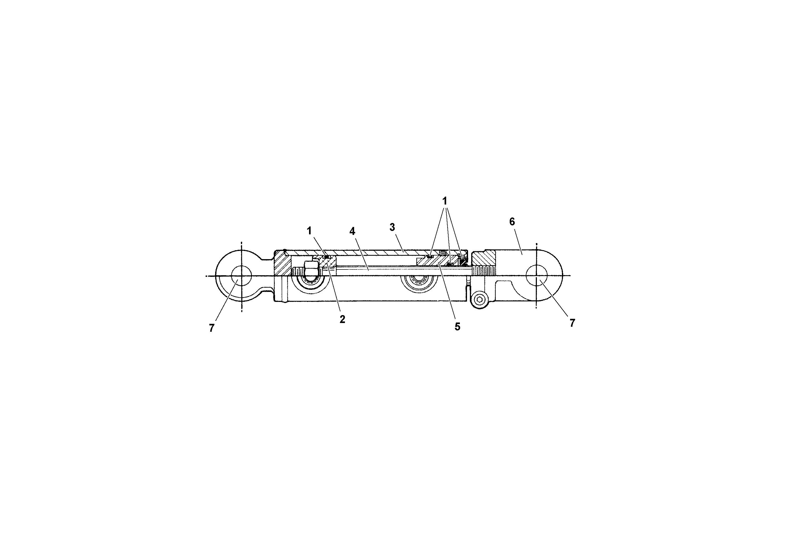 Схема запчастей Volvo RW195D S/N 197517- - 78902 Hopper Lip Cylinder 