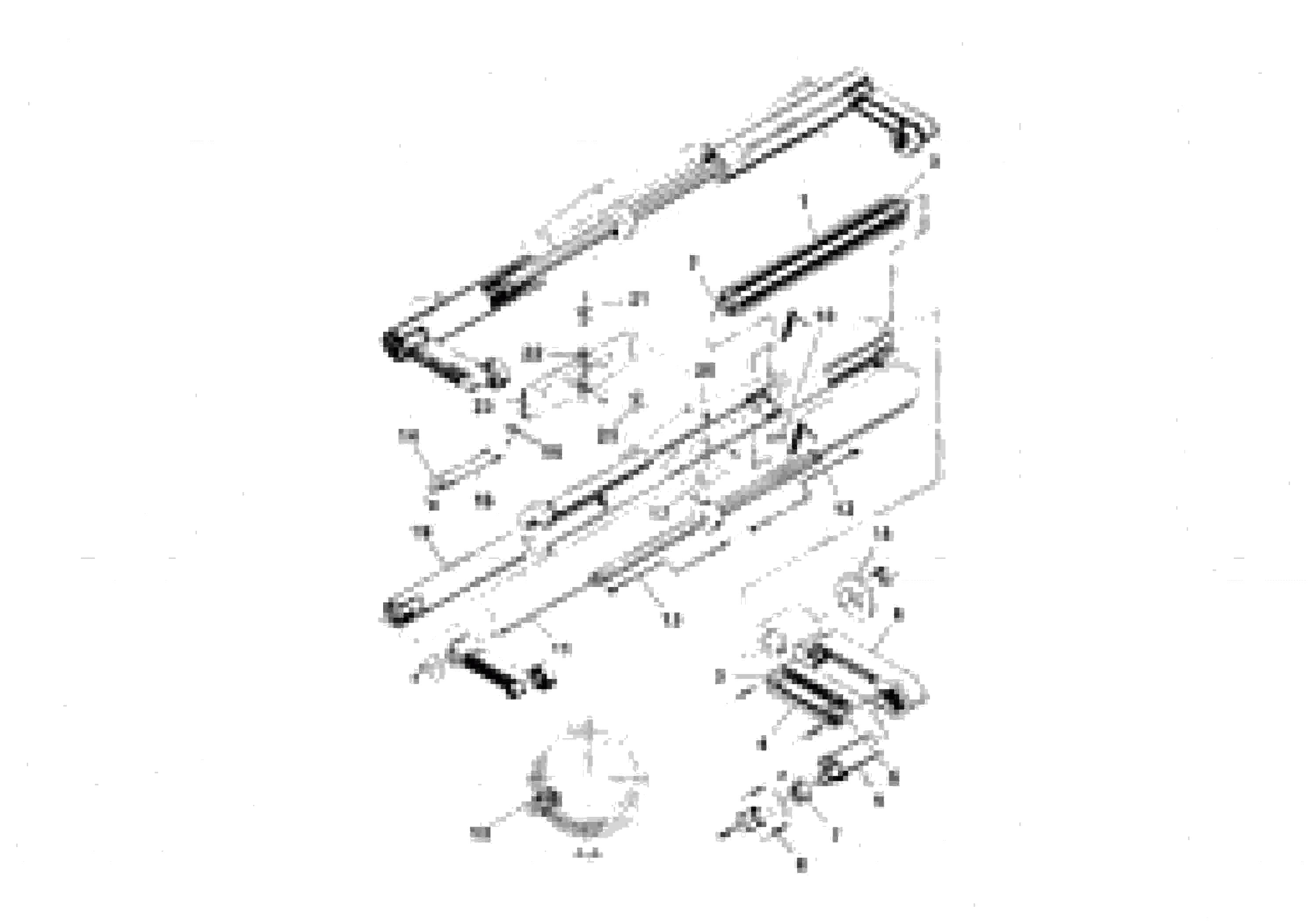 Схема запчастей Volvo RW195D S/N 197517- - 52667 Truck Hitch Assembly 