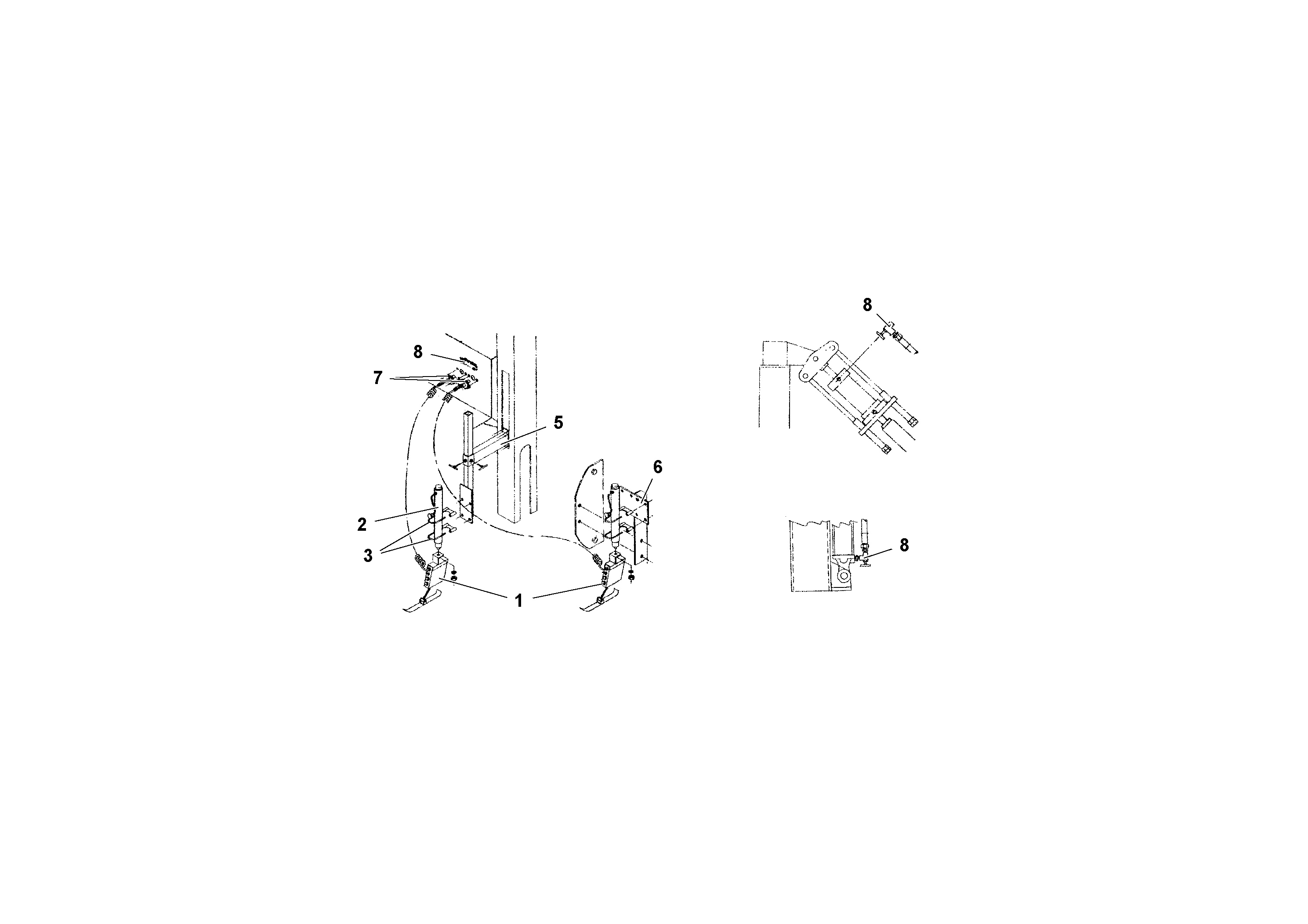 Схема запчастей Volvo RW195D S/N 197517- - 55808 Dual Grade Control - Dual Joint Matcher 