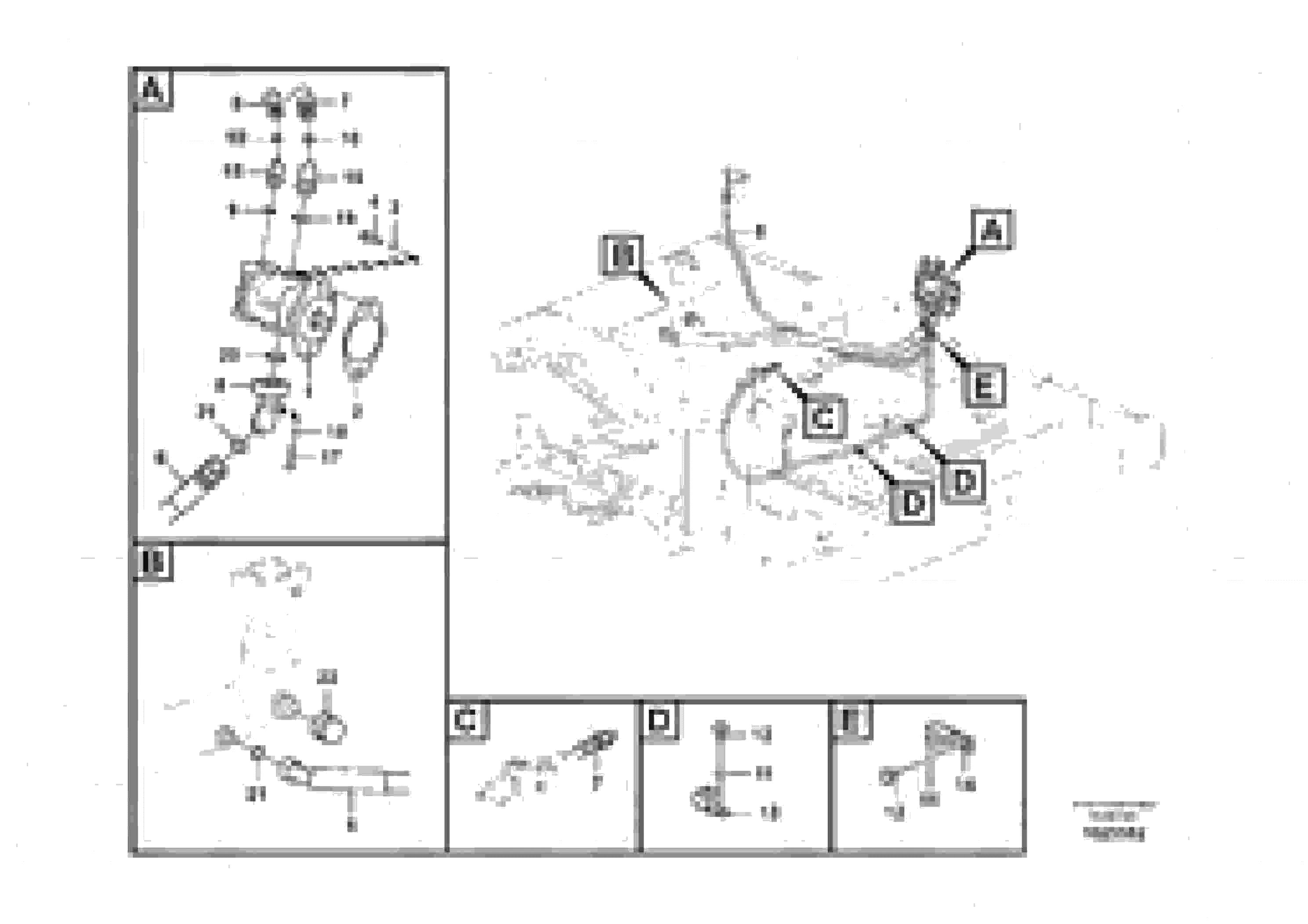 Схема запчастей Volvo PL4611 - 65104 Working hydraulic, slope and rotator on upper frame 