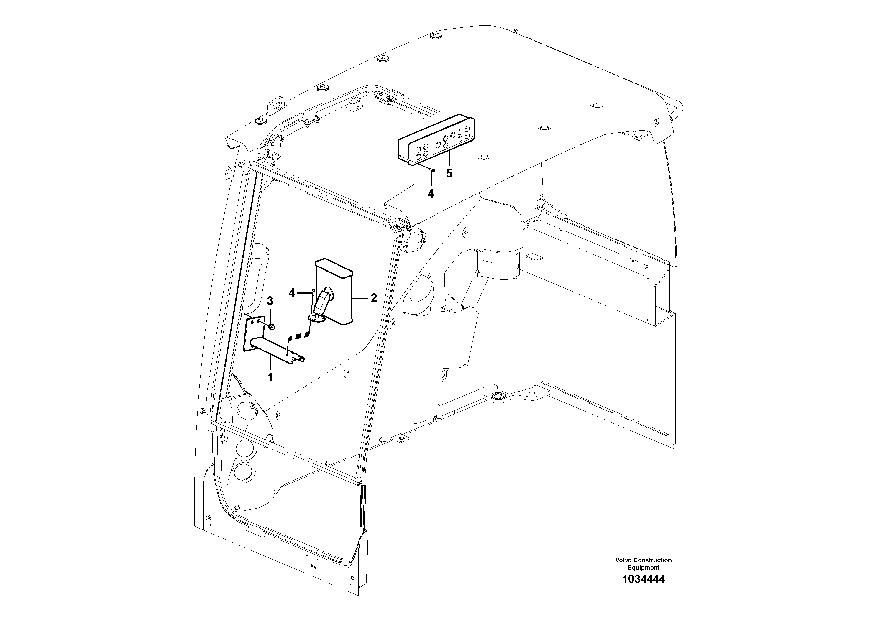 Схема запчастей Volvo PL4608 - 41604 Electronic unit 