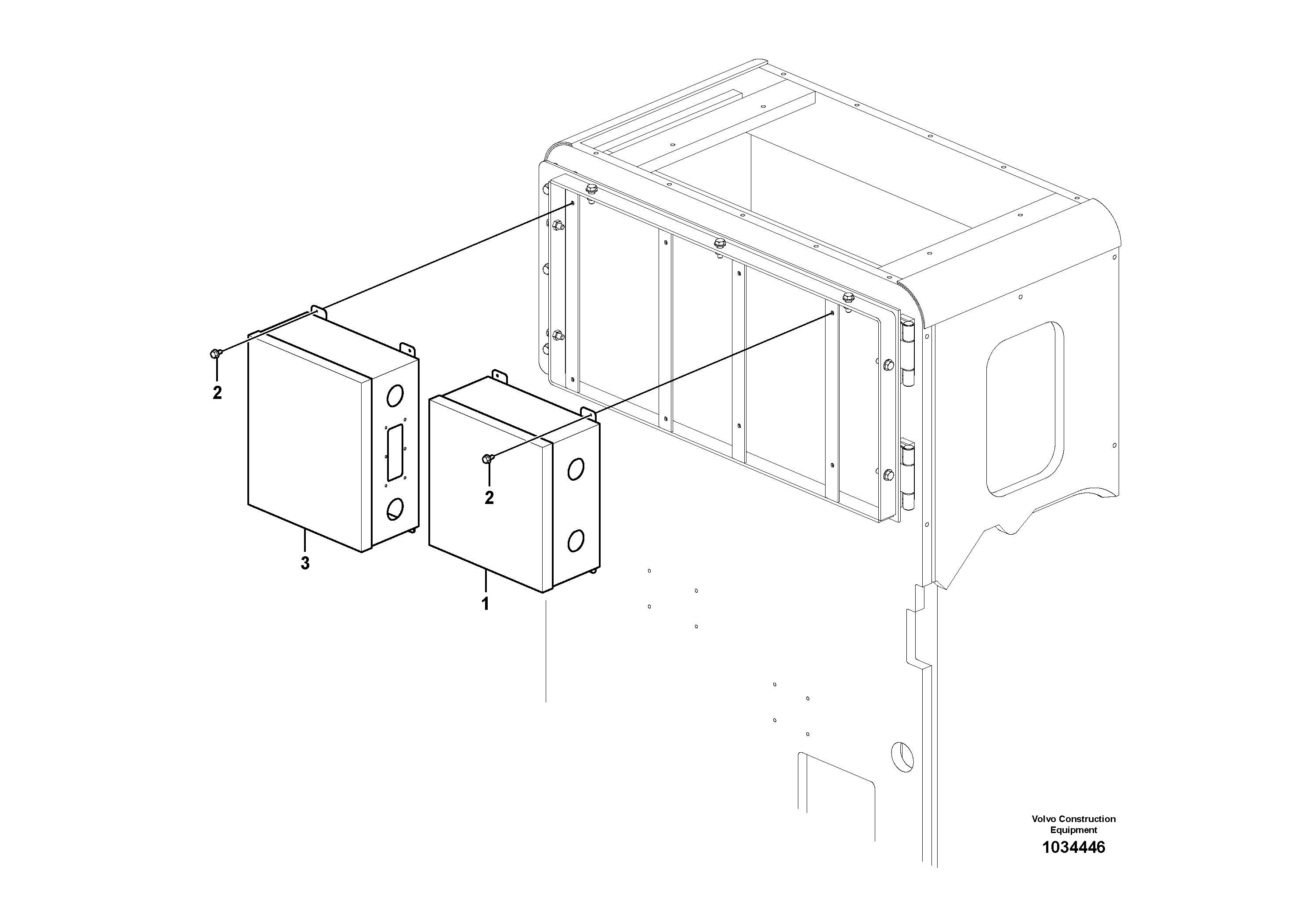 Схема запчастей Volvo PL4608 - 83751 Electronic unit 