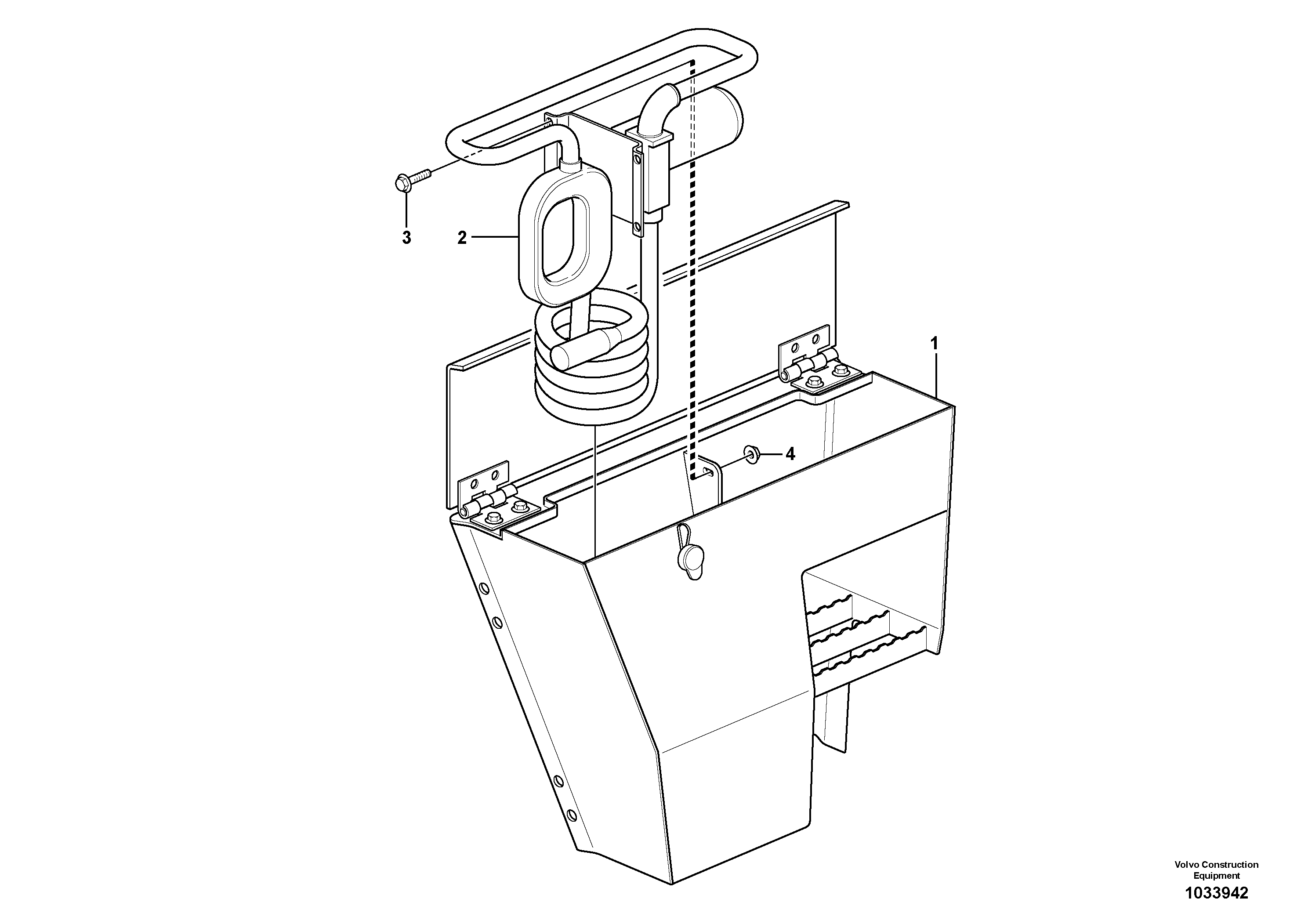 Схема запчастей Volvo BL70 - 50009 Fuel pump BL70 S/N 11489 -