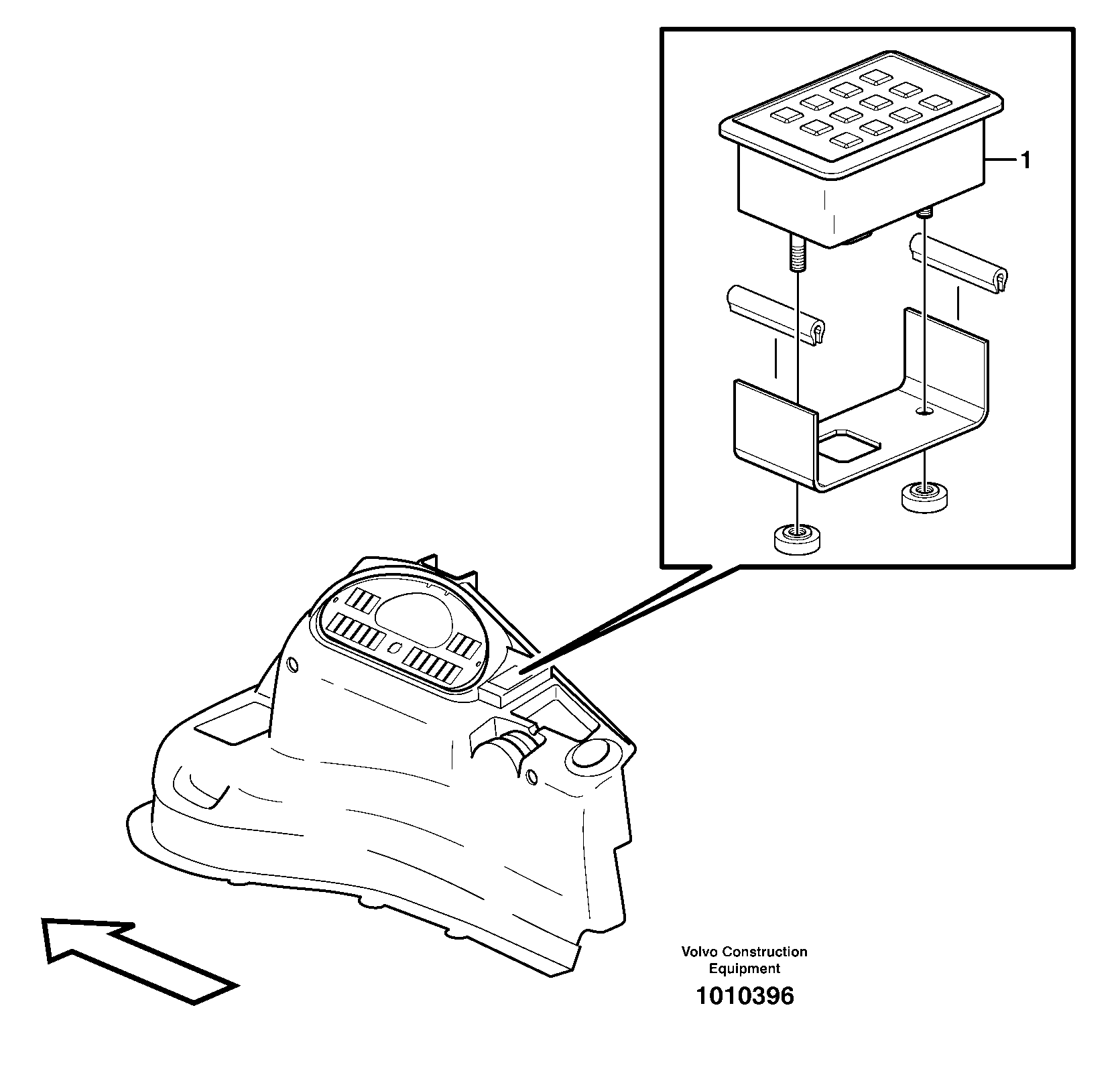 Схема запчастей Volvo BL70 - 41101 Anti-theft Kit BL70