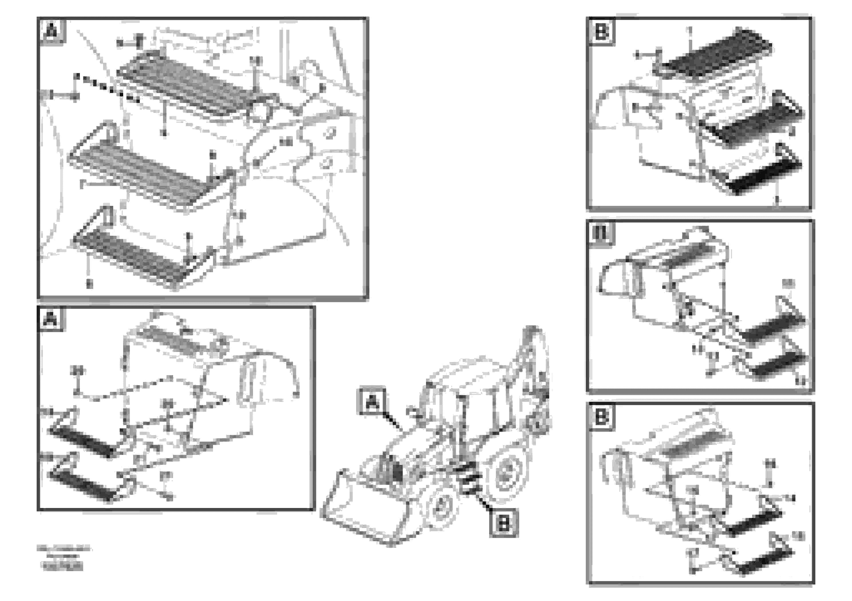 Схема запчастей Volvo BL70 - 39690 Foot step BL70