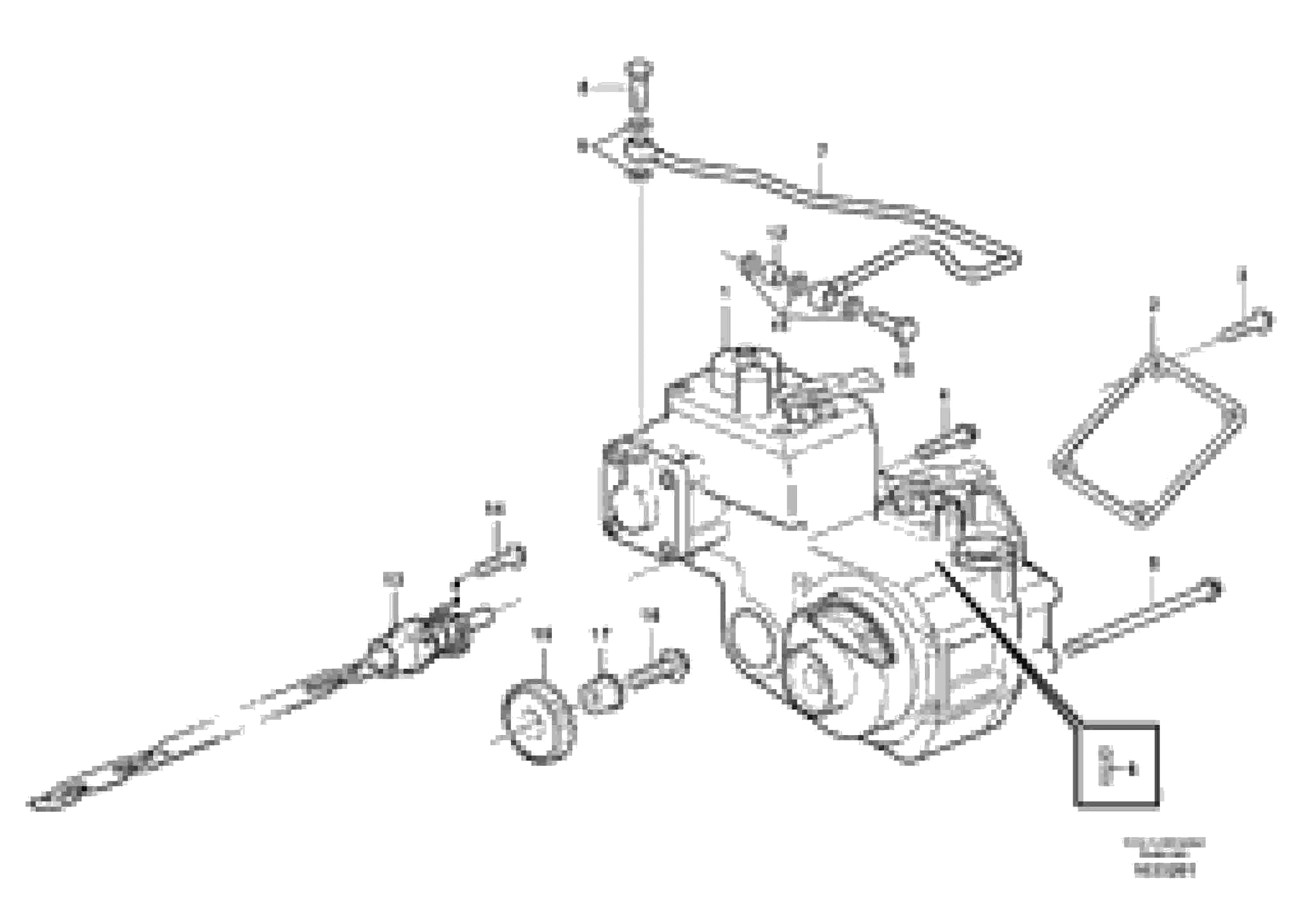 Схема запчастей Volvo BL71 - 42821 Regulator BL71PLUS S/N 10495 -