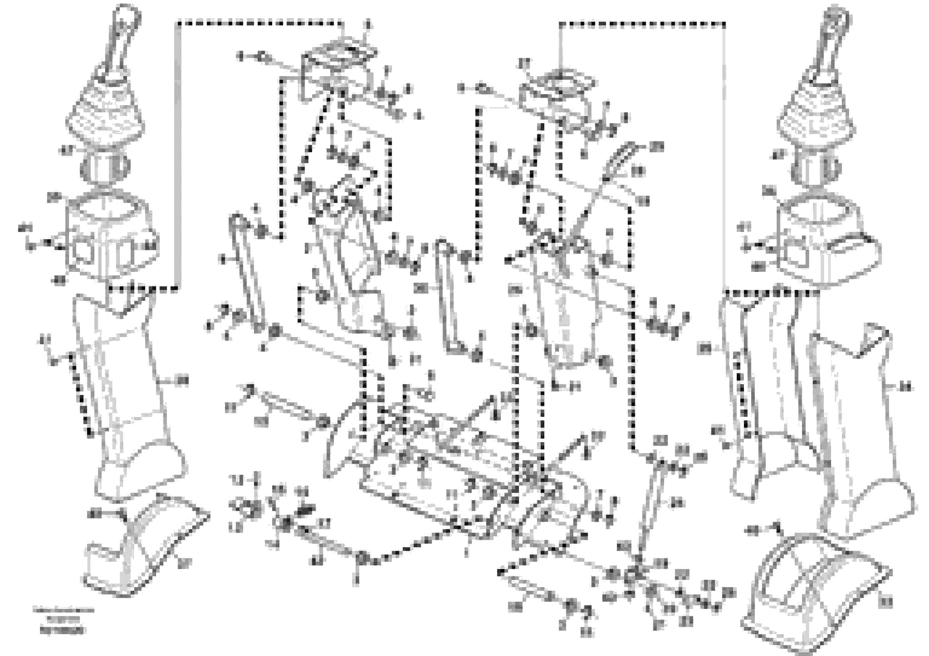 Схема запчастей Volvo BL71 - 3623 Cover for Pilot Excavator Controls BL71