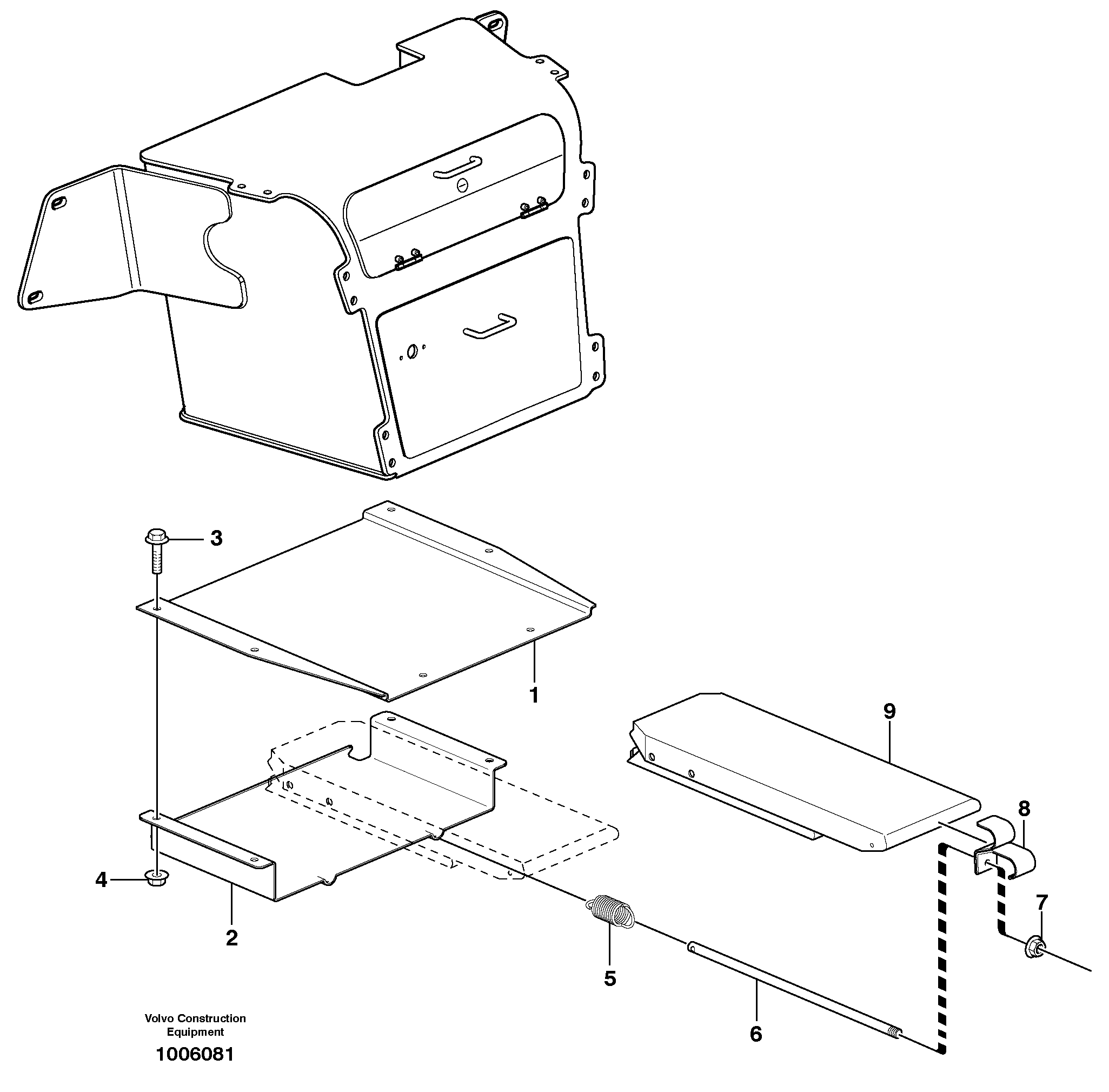 Схема запчастей Volvo BL71 - 3639 Stop block holder BL71