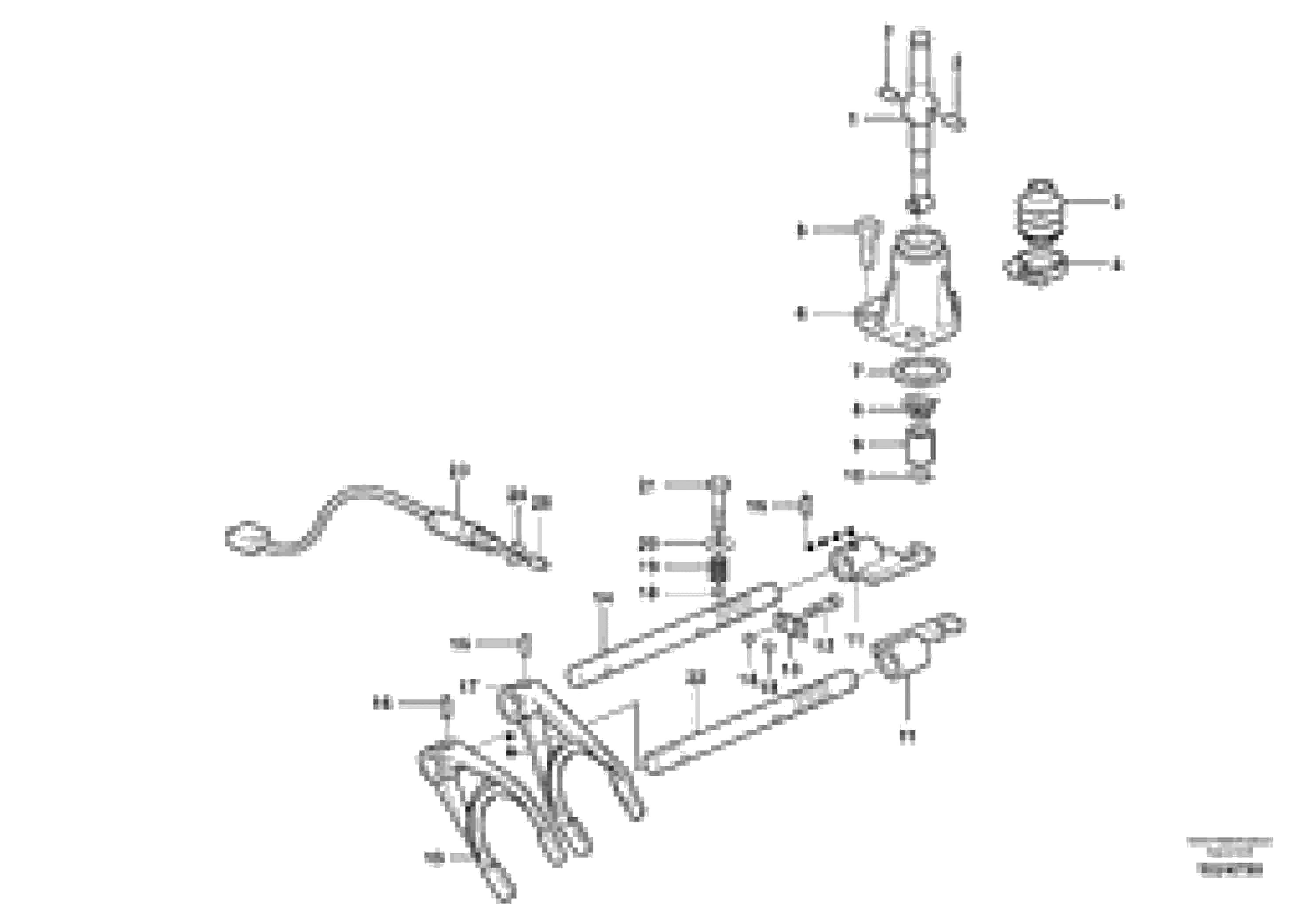 Схема запчастей Volvo BL71 - 42121 Gearshifting BL71PLUS S/N 10495 -