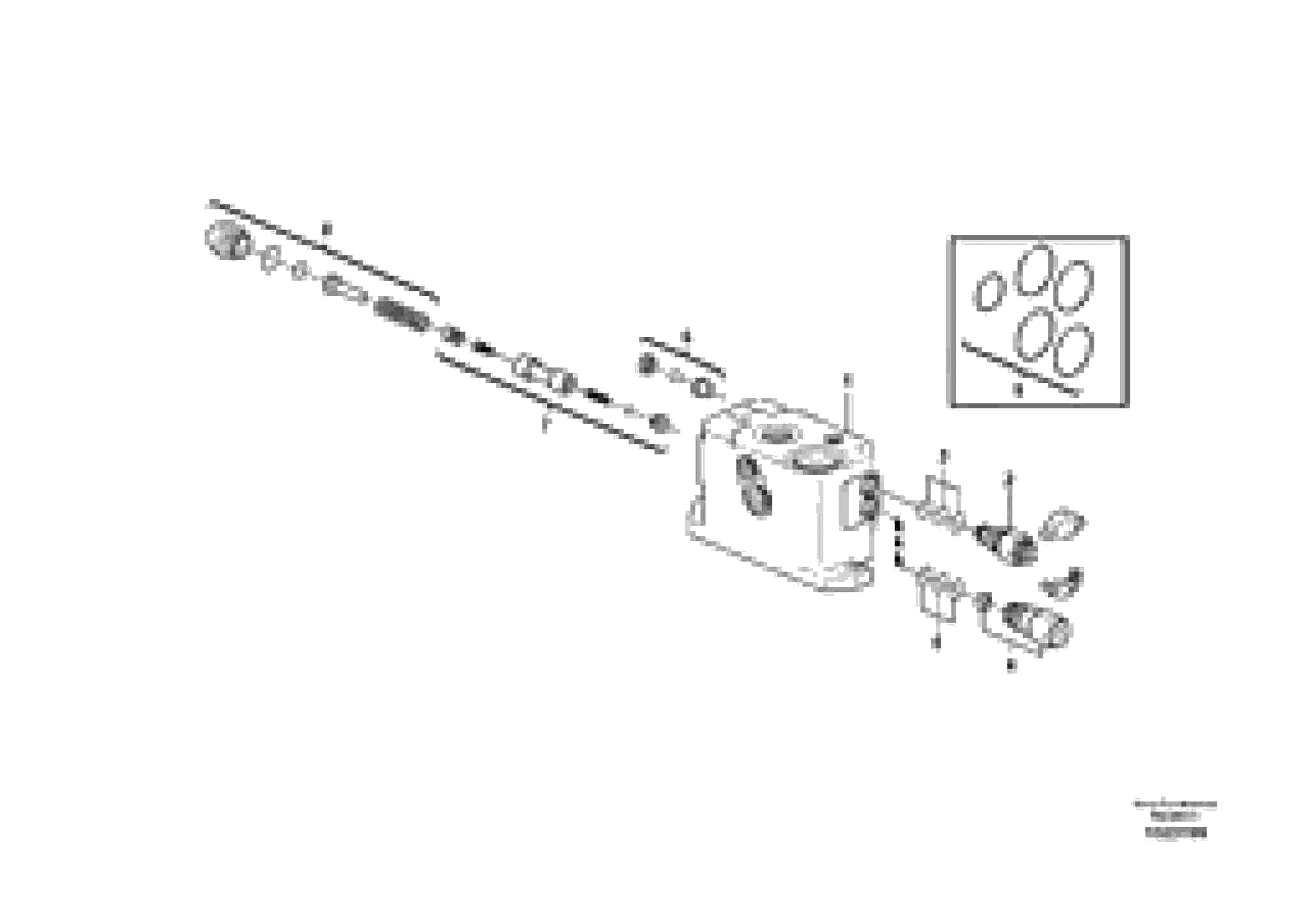 Схема запчастей Volvo BL71 - 92636 Valve section BL71 S/N 16827 -