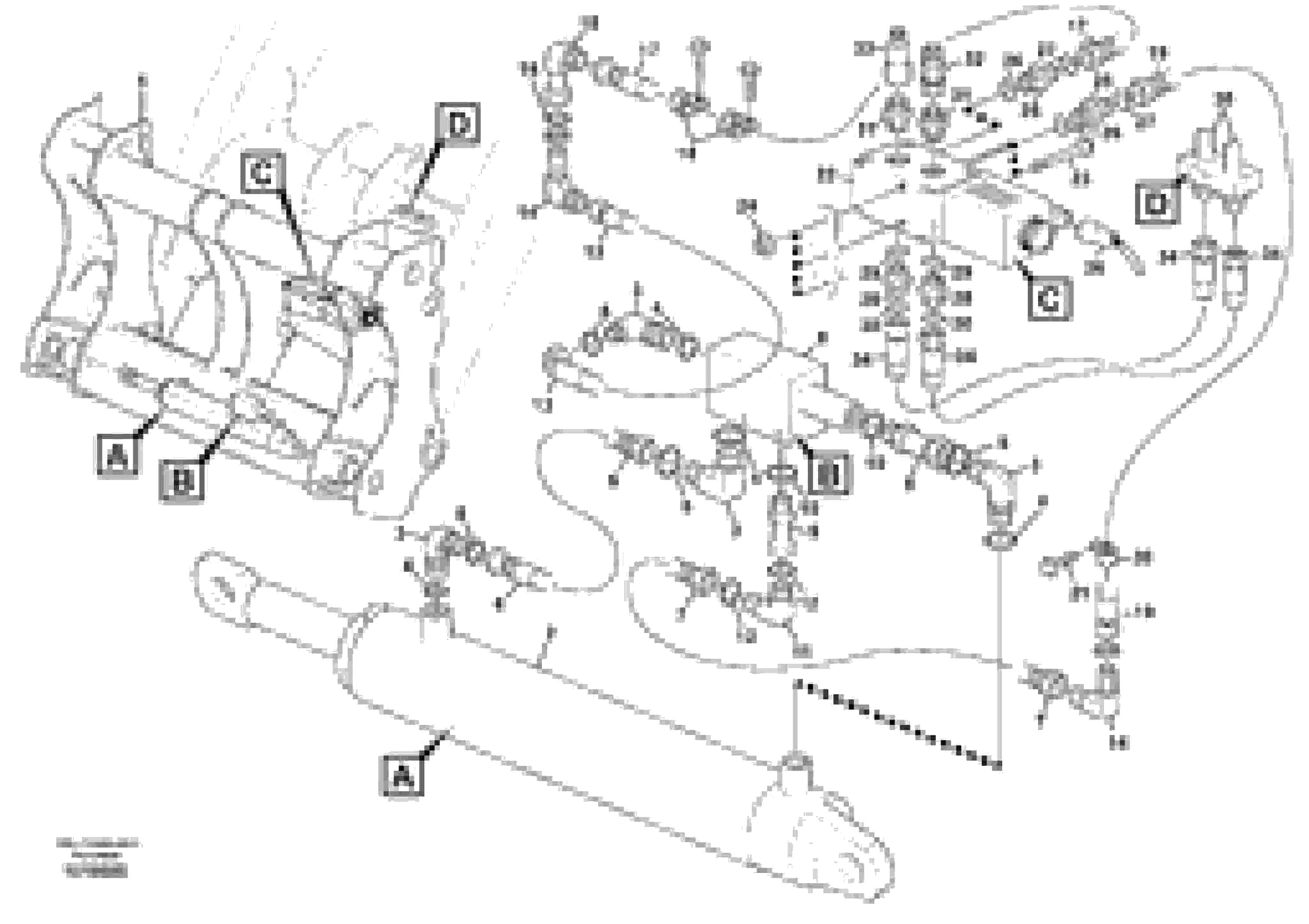 Схема запчастей Volvo BL71 - 98426 Hydraulic attachment bracket BL71 S/N 16827 -