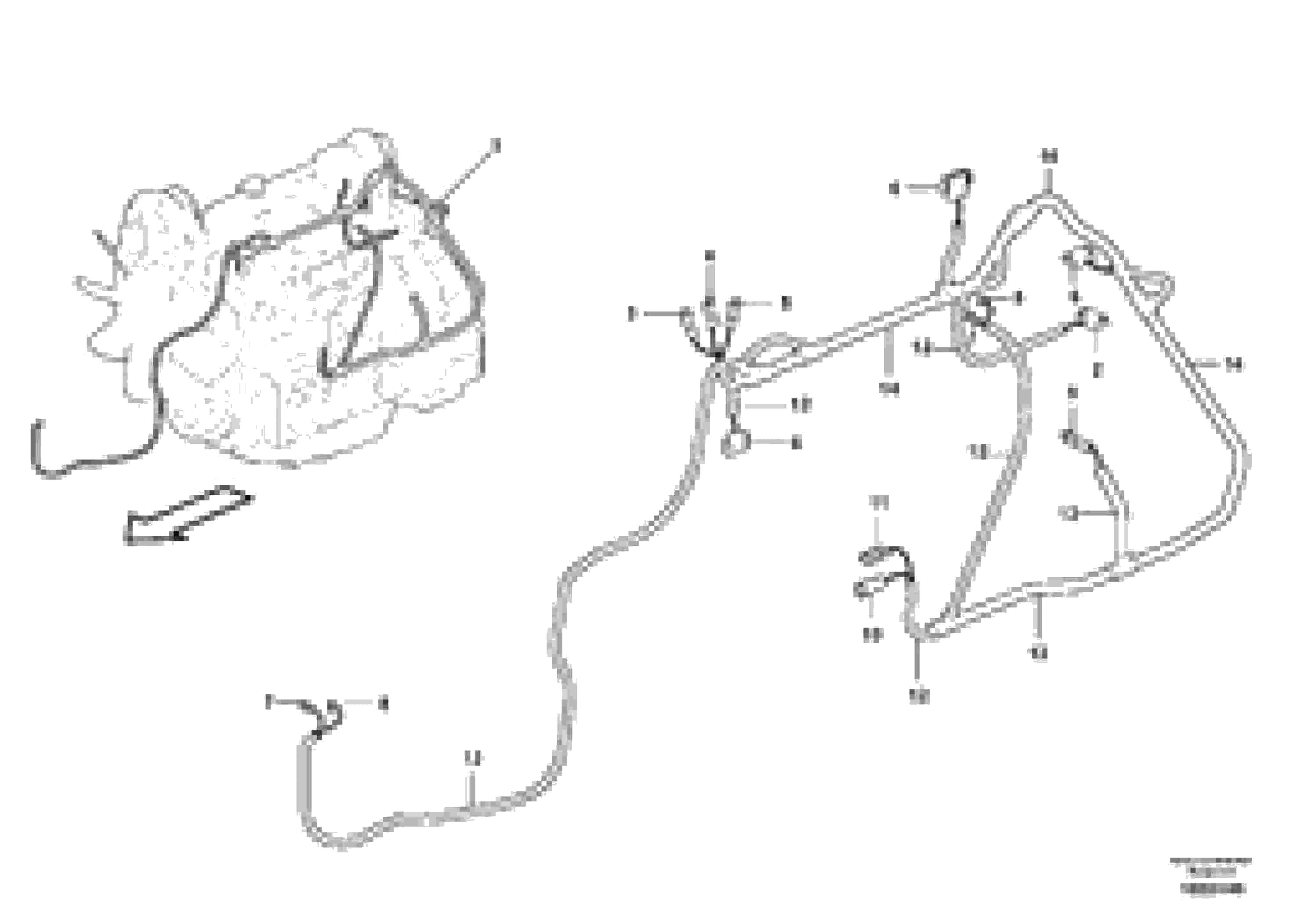 Схема запчастей Volvo BL71 - 12505 Cable harness, engine BL71 S/N 16827 -