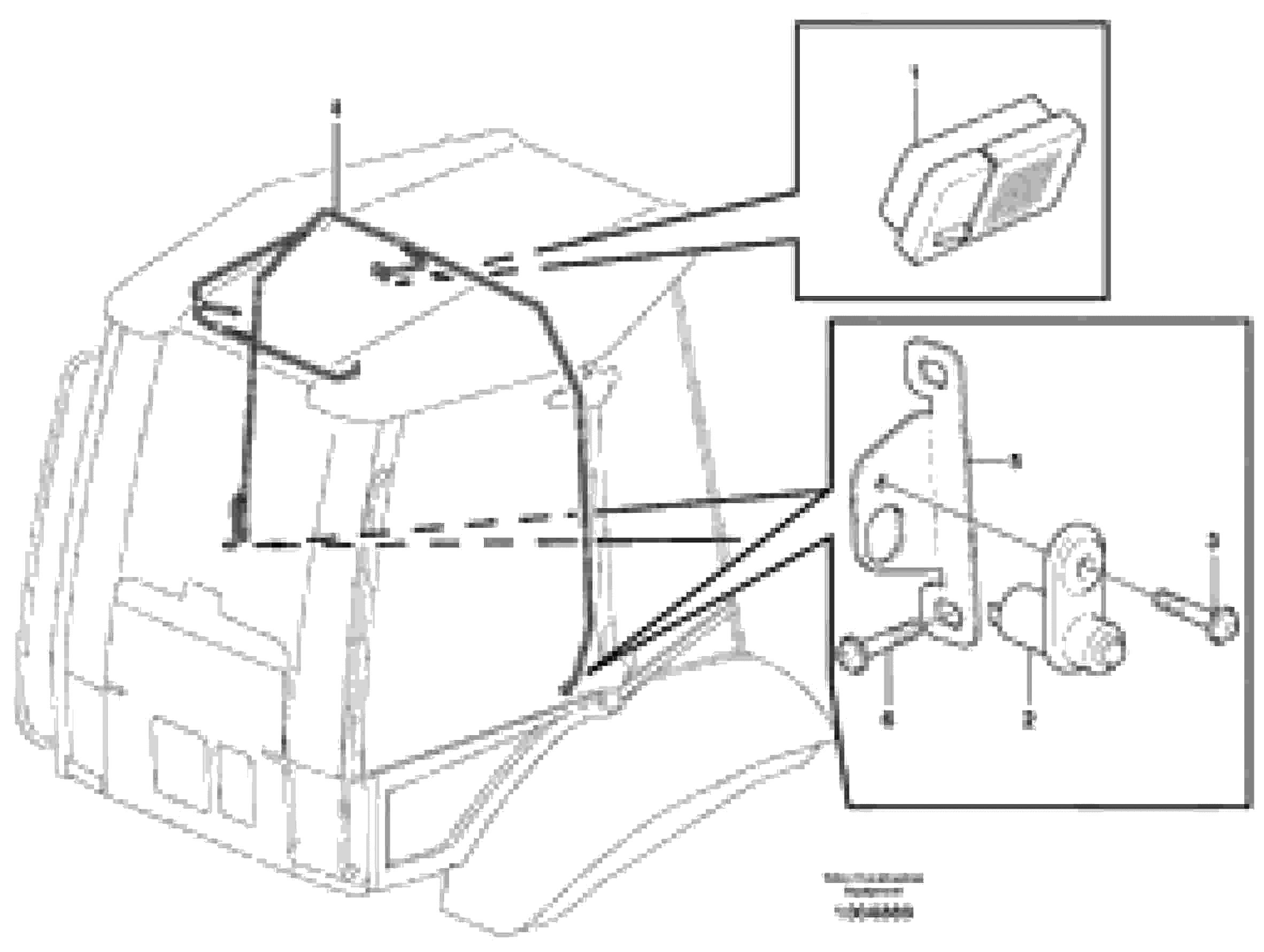 Схема запчастей Volvo BL71 - 81279 Interior lamp BL71