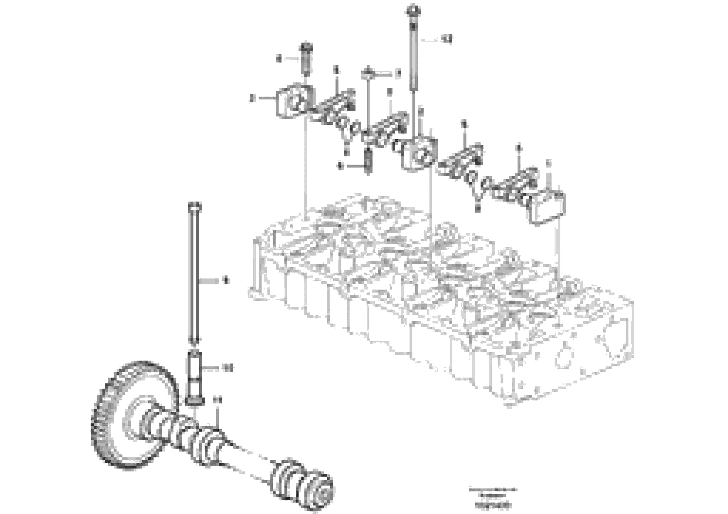 Схема запчастей Volvo BL71 - 33916 Valve mechanism BL71