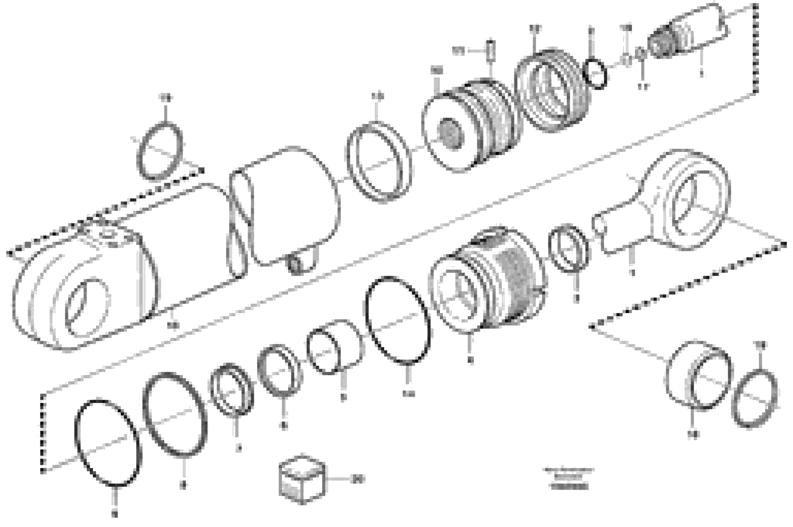 Схема запчастей Volvo BL71 - 4296 Гидроцилиндр стрелы BL71PLUS