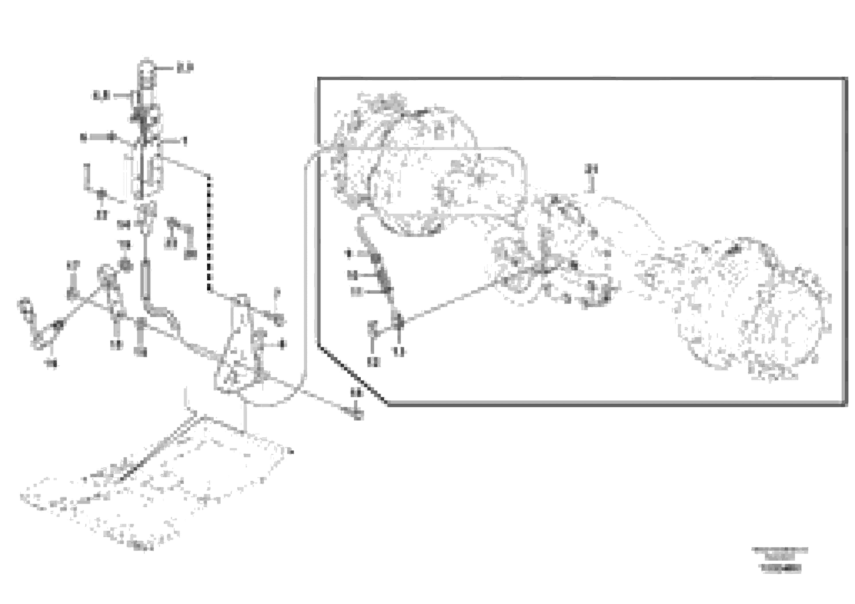 Схема запчастей Volvo BL60 - 45626 Parking brake BL60 S/N 11315 -