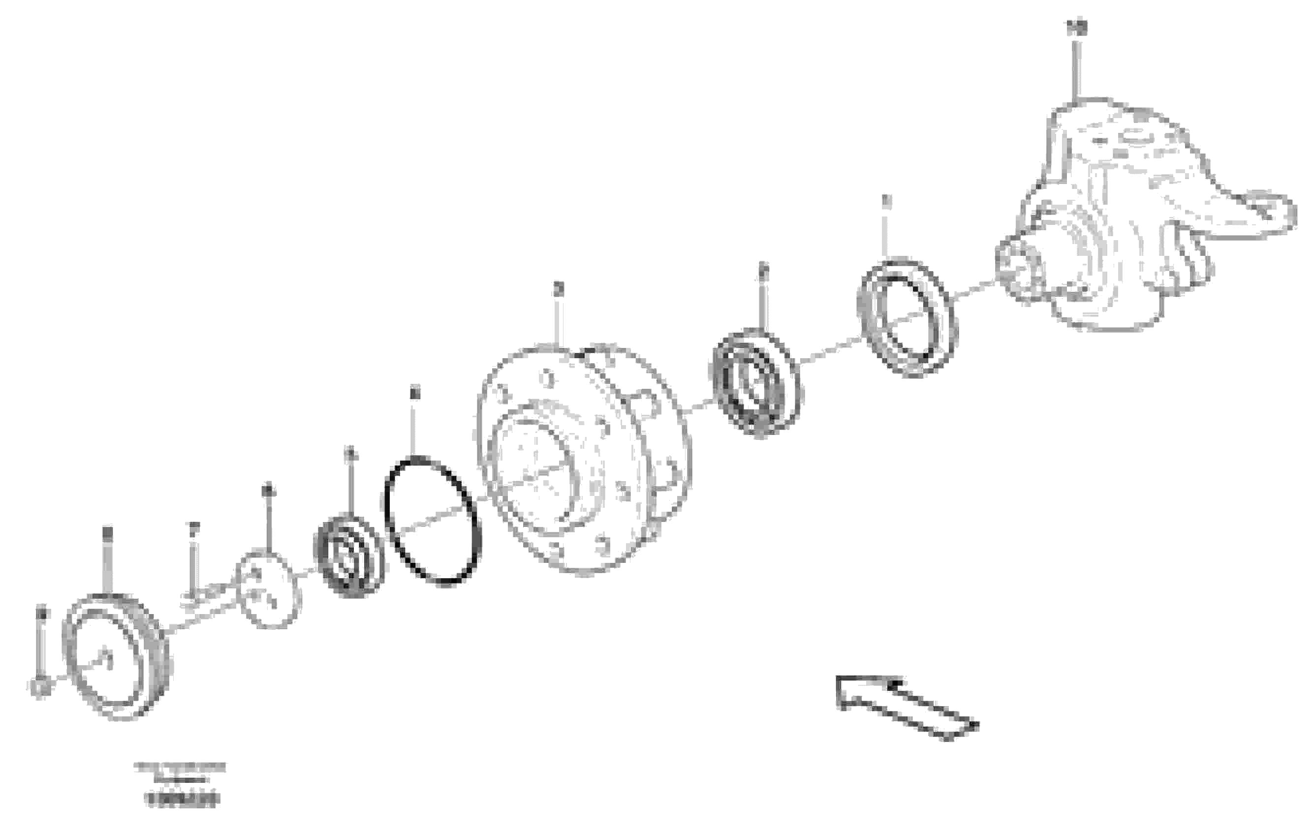 Схема запчастей Volvo BL60 - 5346 Ступица колеса BL60