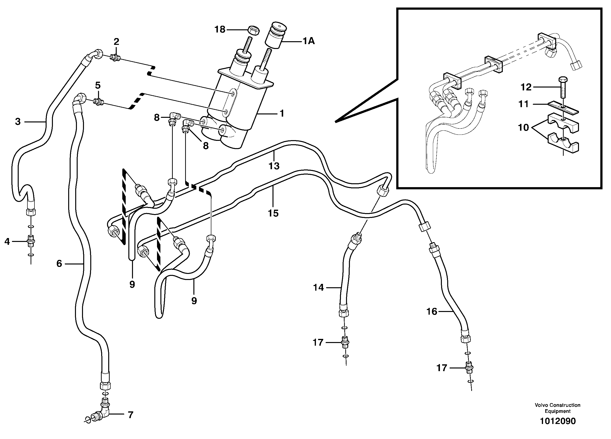 Схема запчастей Volvo BL60 - 10759 Wheel brake, rear BL60