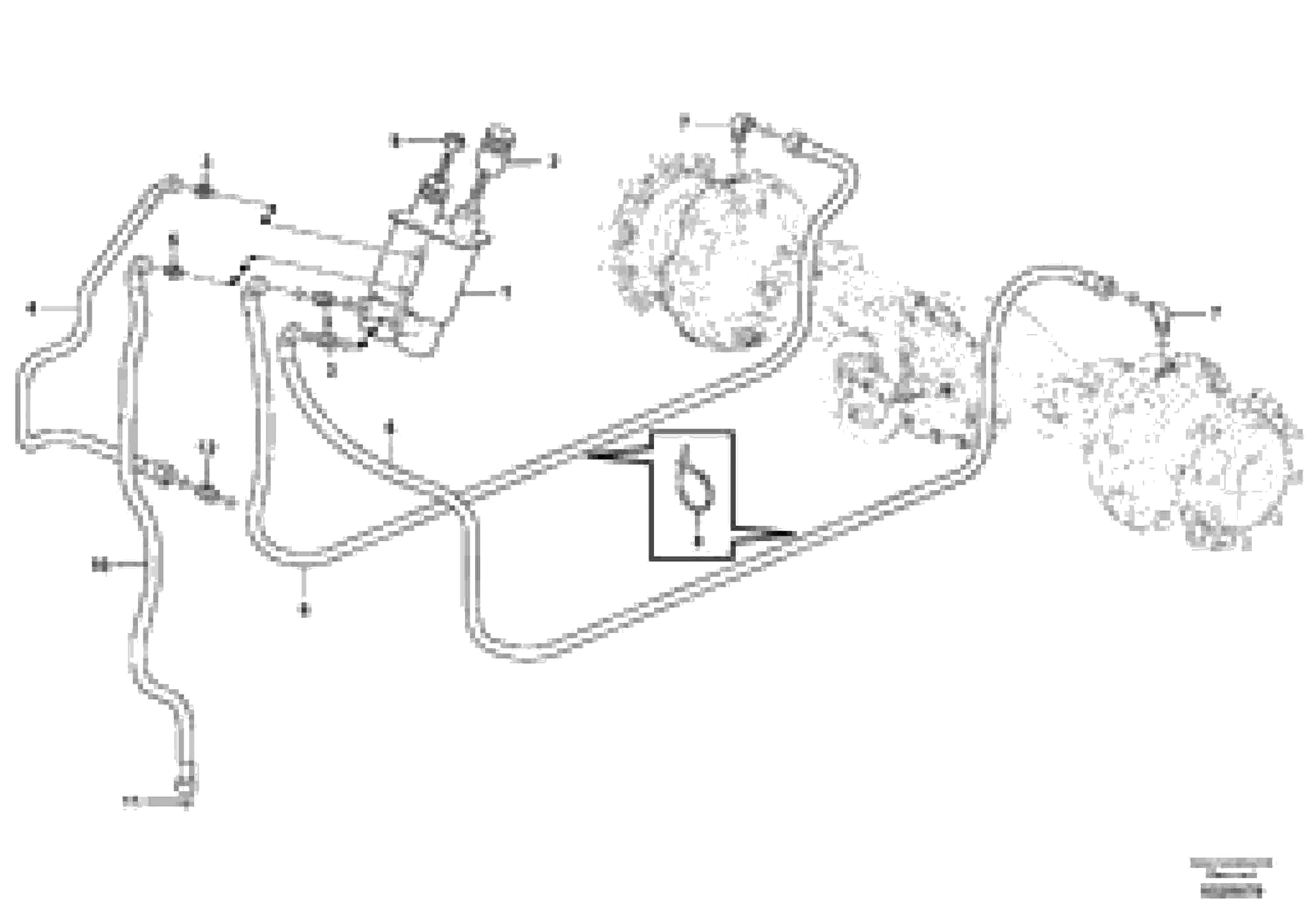 Схема запчастей Volvo BL60 - 54808 Wheel brake, rear BL60