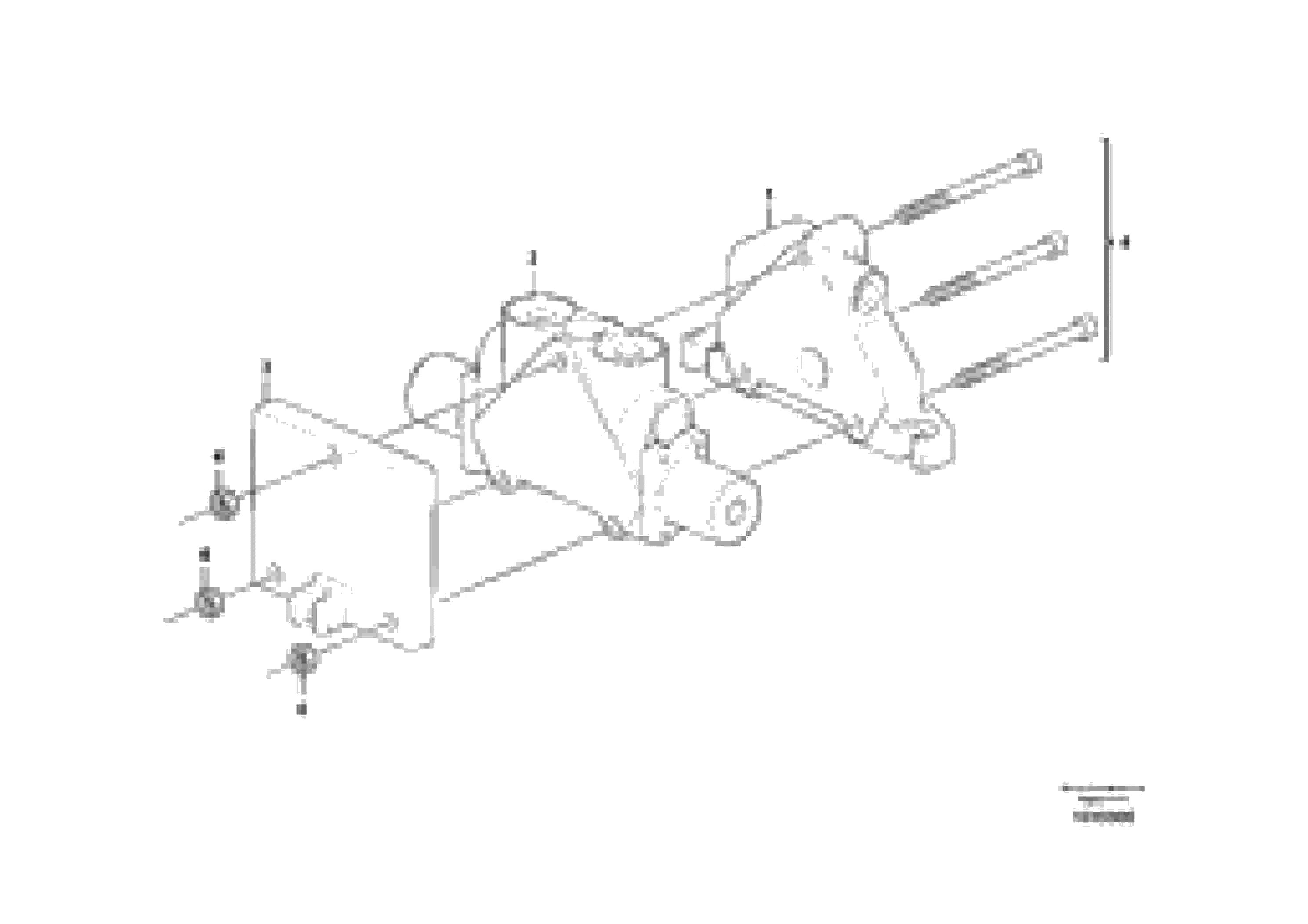 Схема запчастей Volvo BL61 - 46933 Valve body BL61 S/N 11459 -