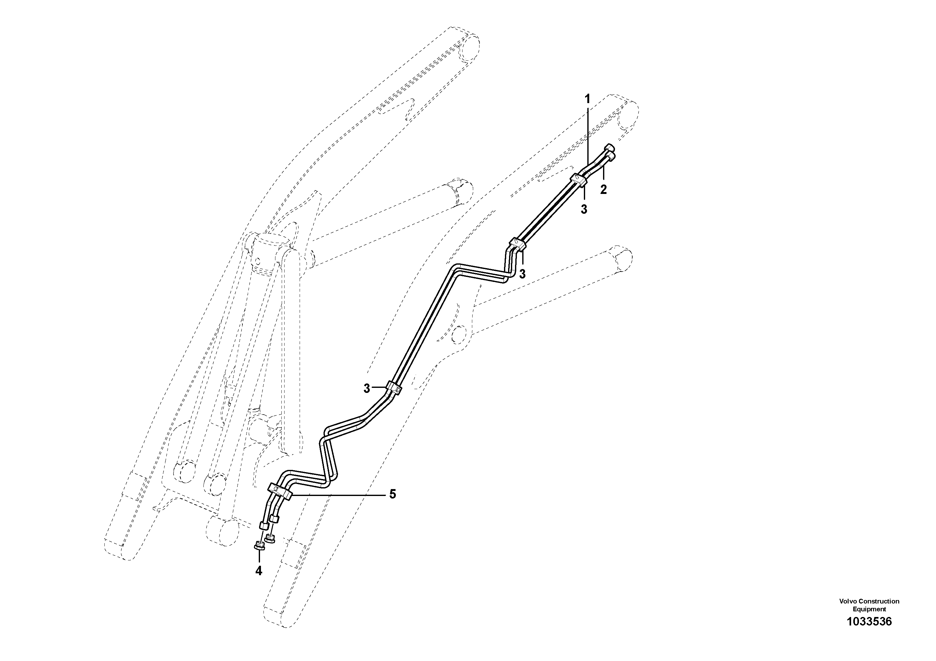 Схема запчастей Volvo BL61 - 42074 Hydraulic system, loader BL61PLUS S/N 10287 -