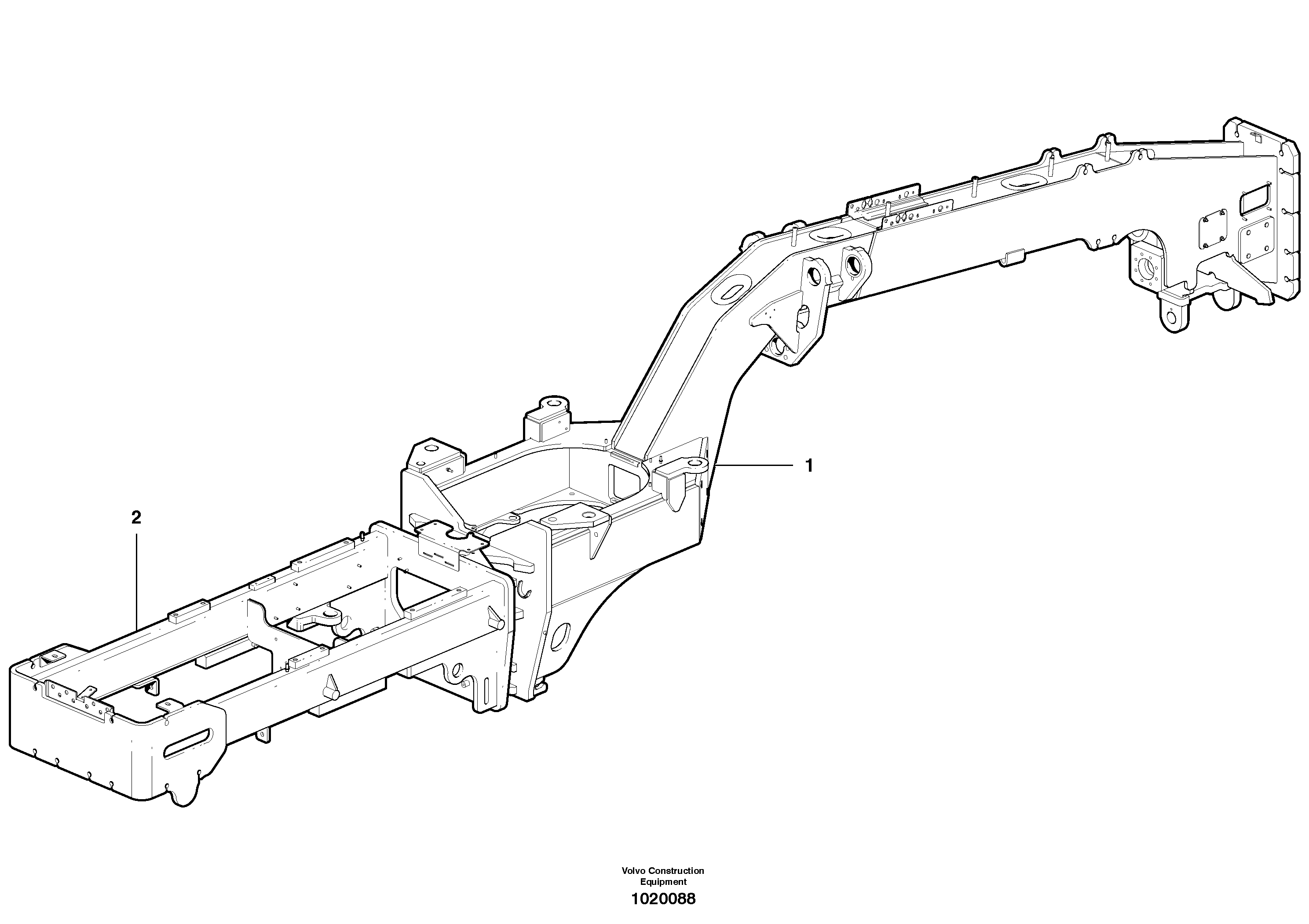 Схема запчастей Volvo G900 MODELS S/N 39300 - - 25279 Frames