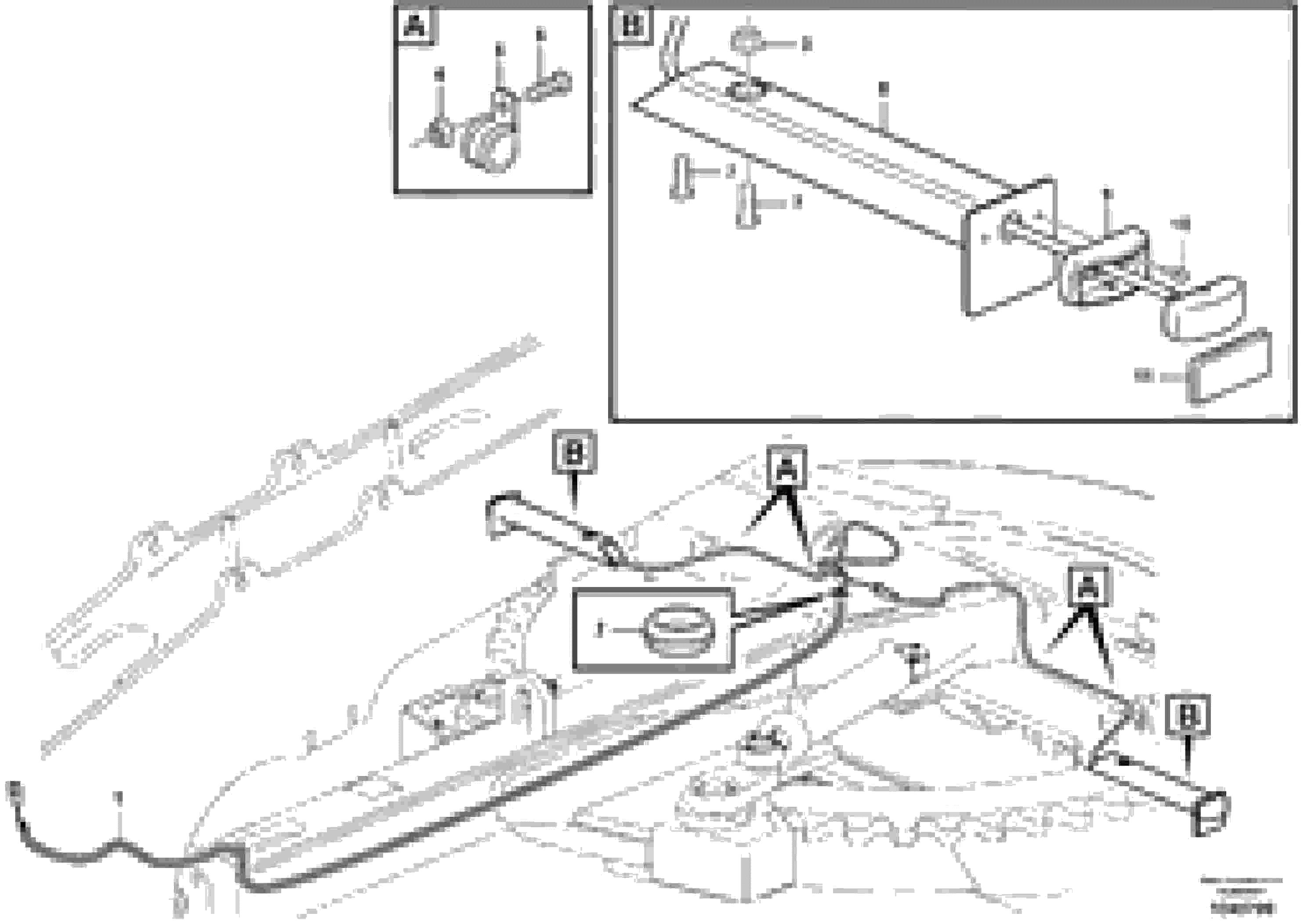 Схема запчастей Volvo G900 MODELS S/N 39300 - - 53560 Direction indicator 