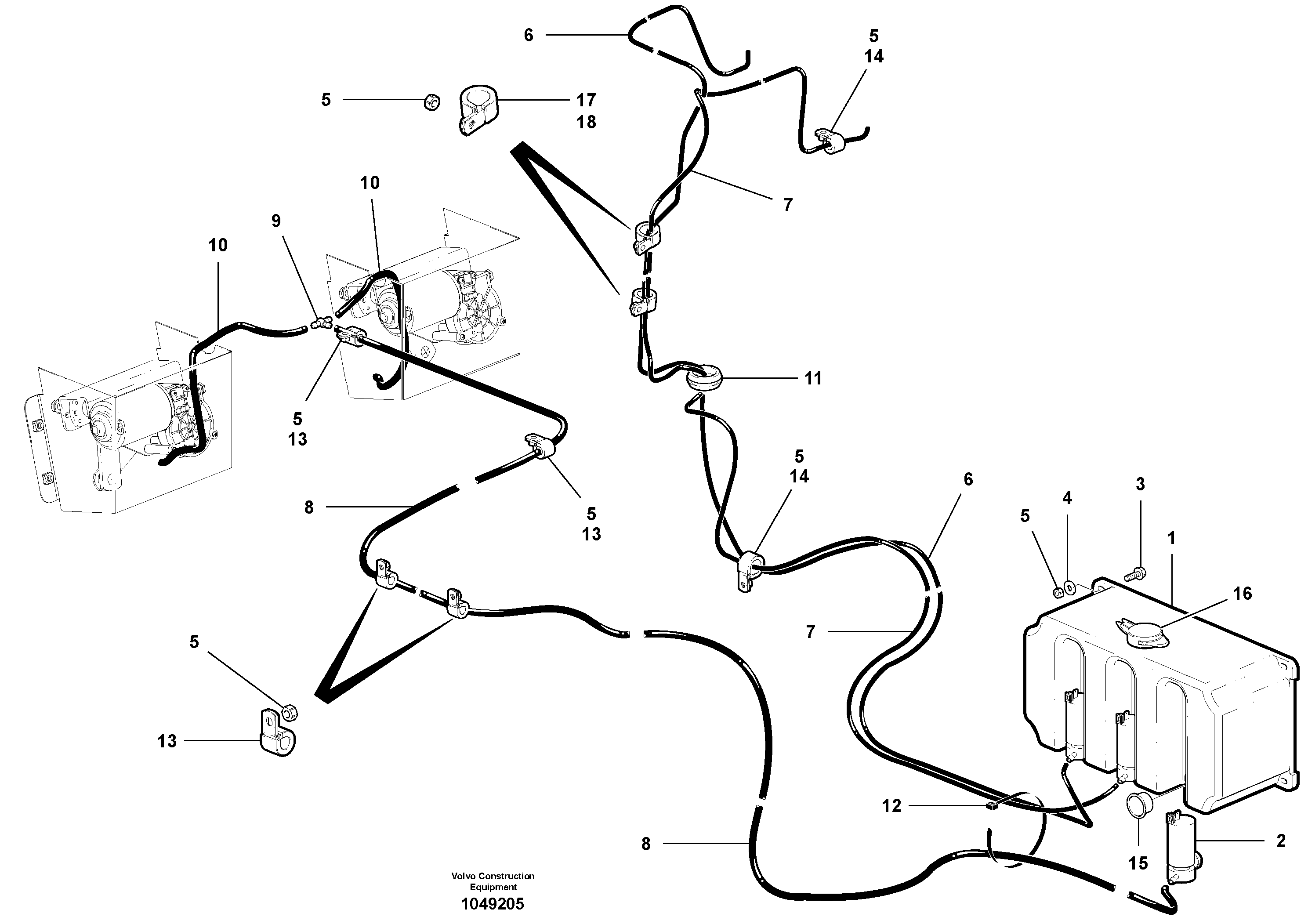 Схема запчастей Volvo G900 MODELS S/N 39300 - - 37925 Шайба