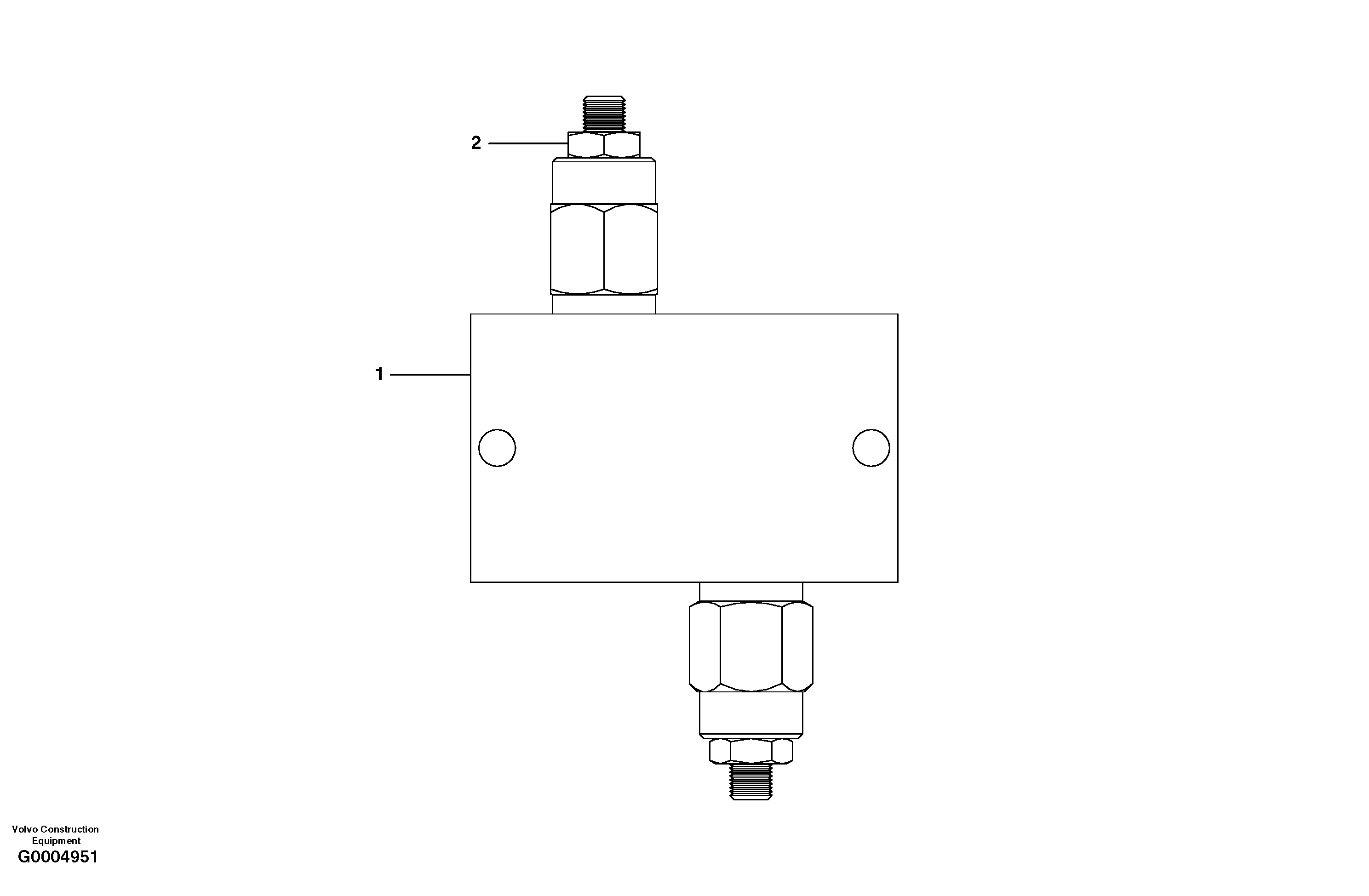 Схема запчастей Volvo G700 MODELS S/N 33000 - - 7743 Overflow valve 