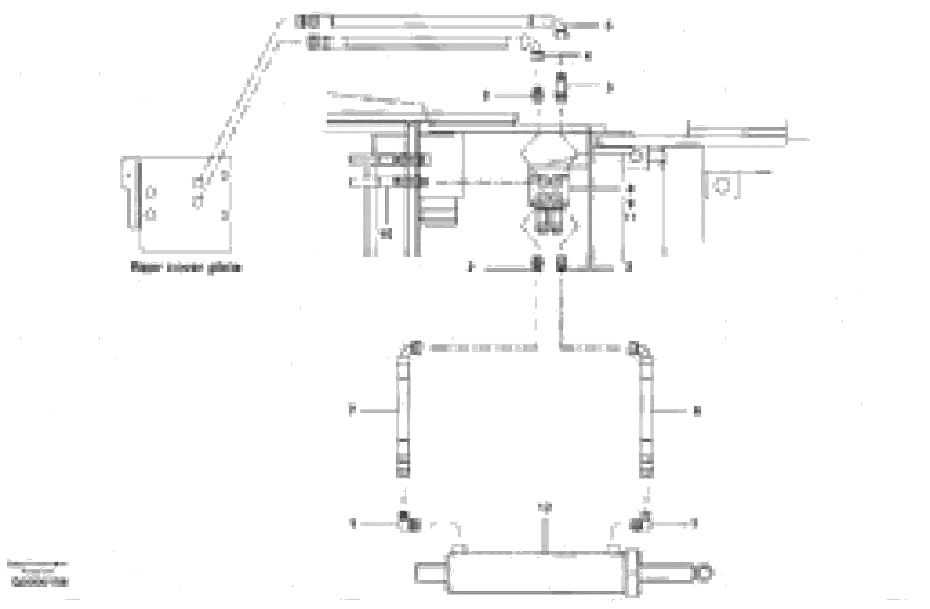 Схема запчастей Volvo G700 MODELS S/N 33000 - - 7759 Windrow eliminator circuit 