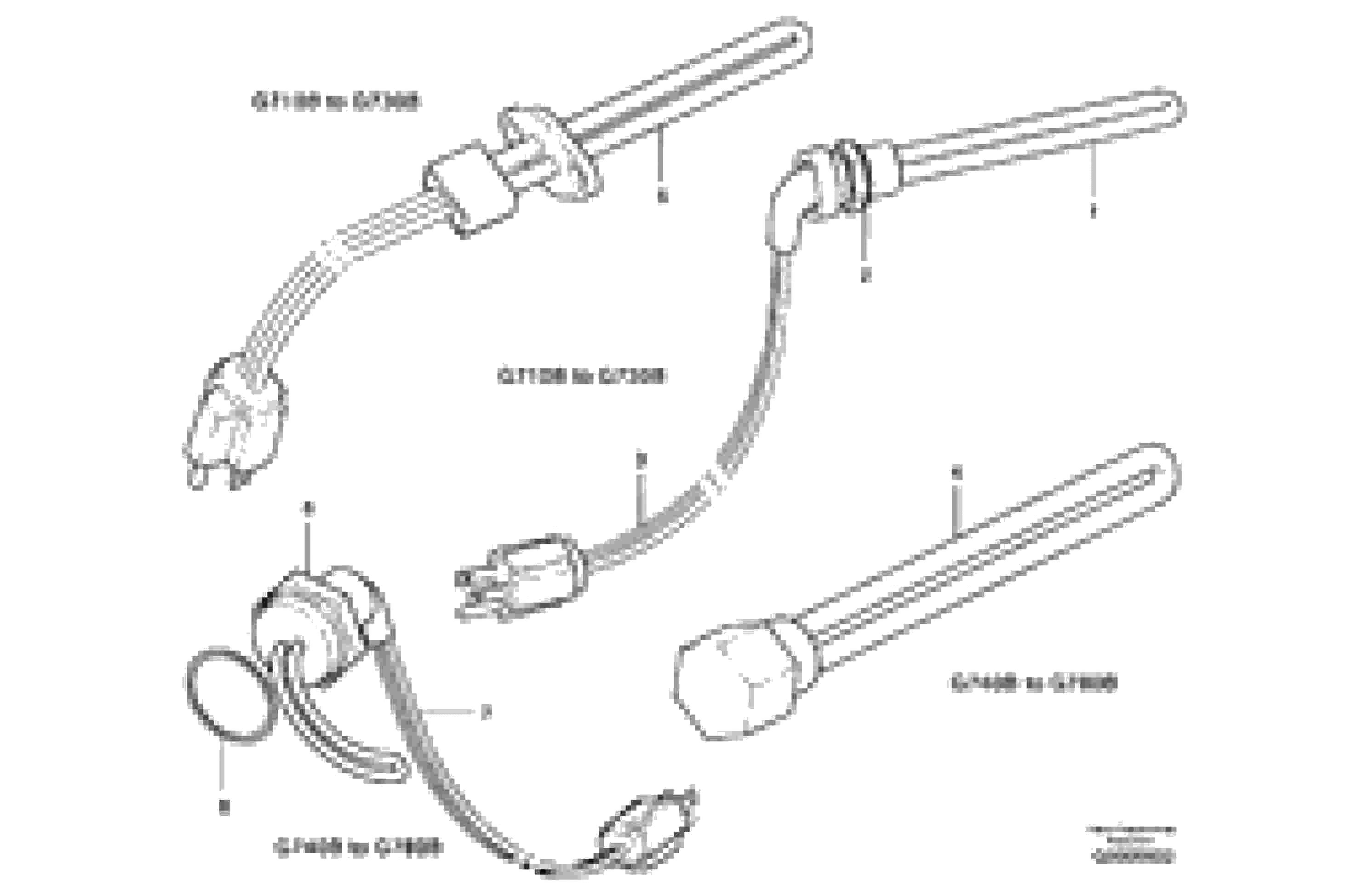 Схема запчастей Volvo G700B MODELS S/N 35000 - - 7234 Engine heater 