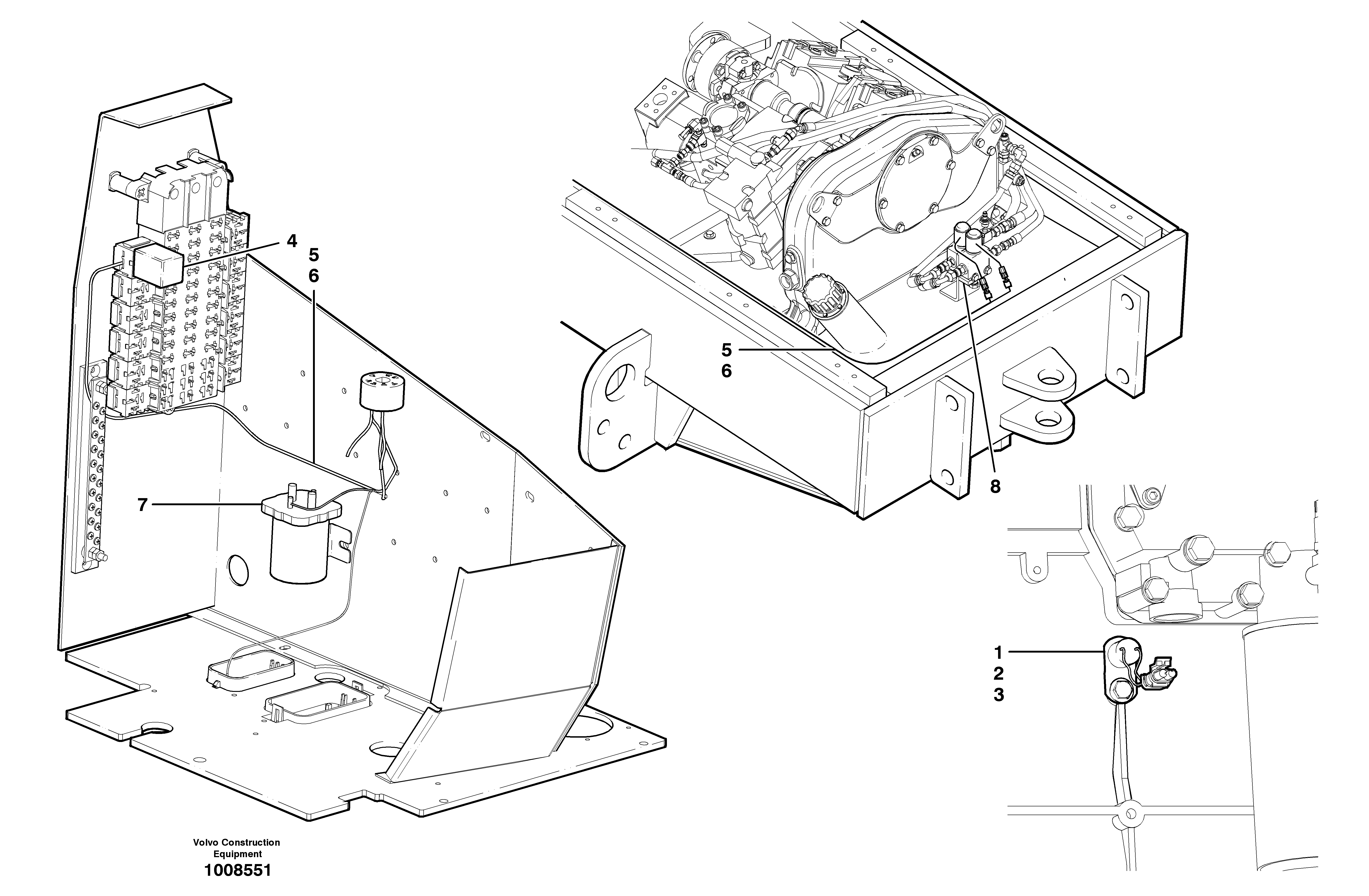 Схема запчастей Volvo G700B MODELS S/N 35000 - - 48730 Cold Start - Hydraulic Unload 